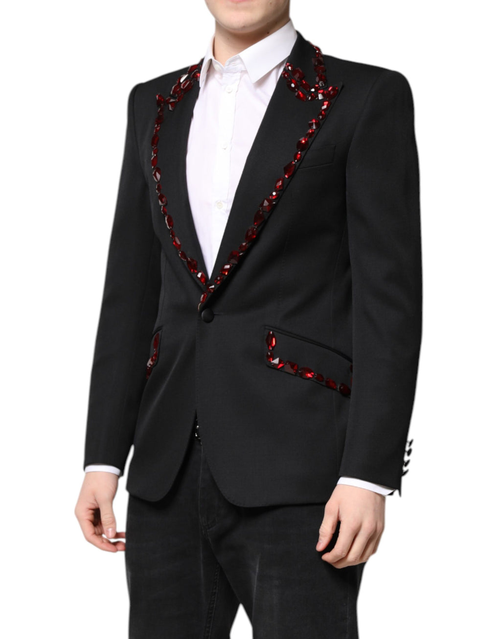 Dolce & Gabbana Black Blazer for Men detail view