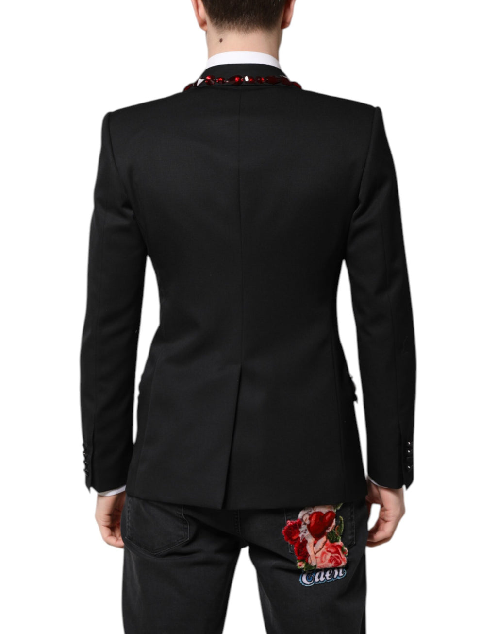 Dolce & Gabbana Black Blazer for Men side view