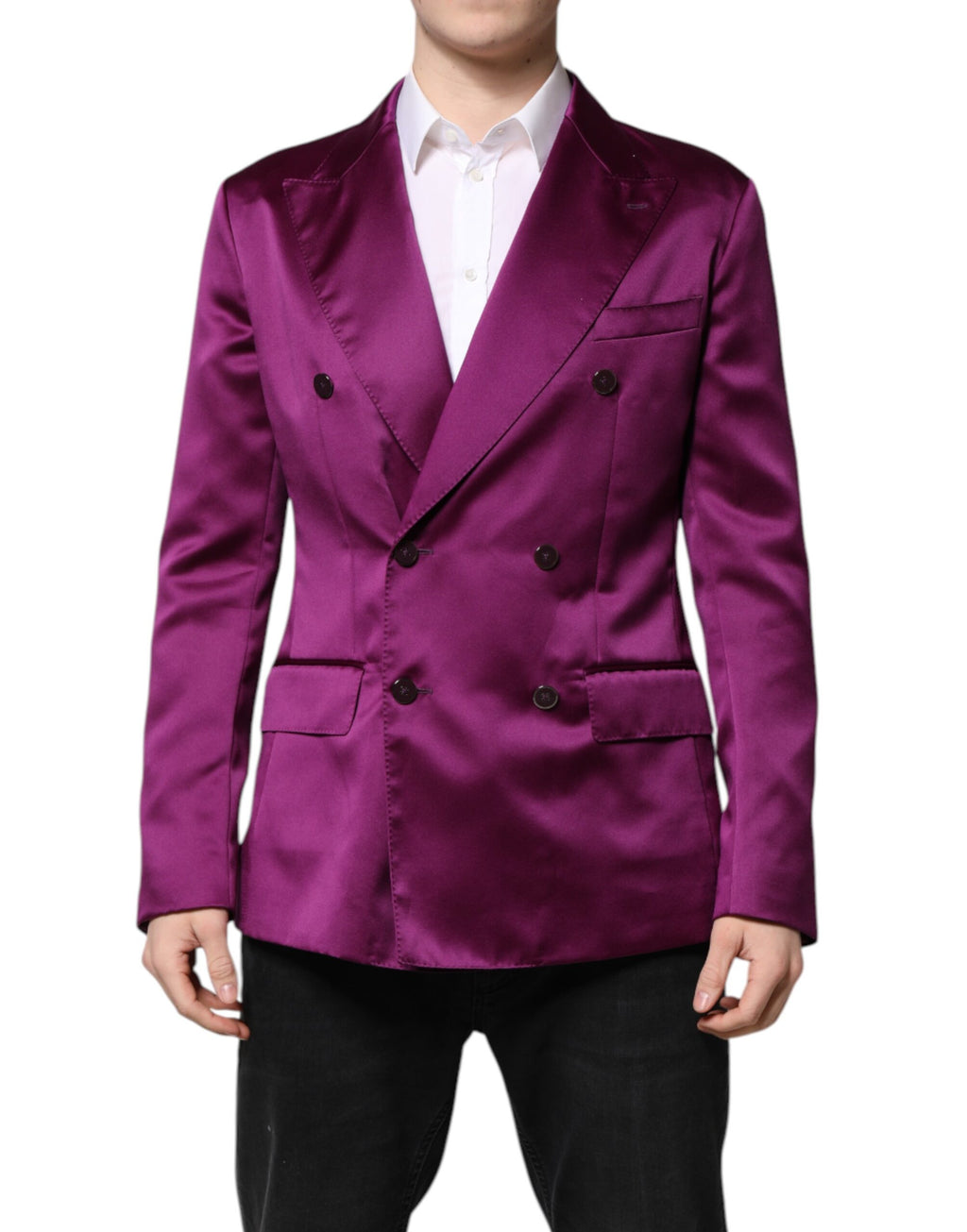 Dolce & Gabbana Purple Blazer for Men