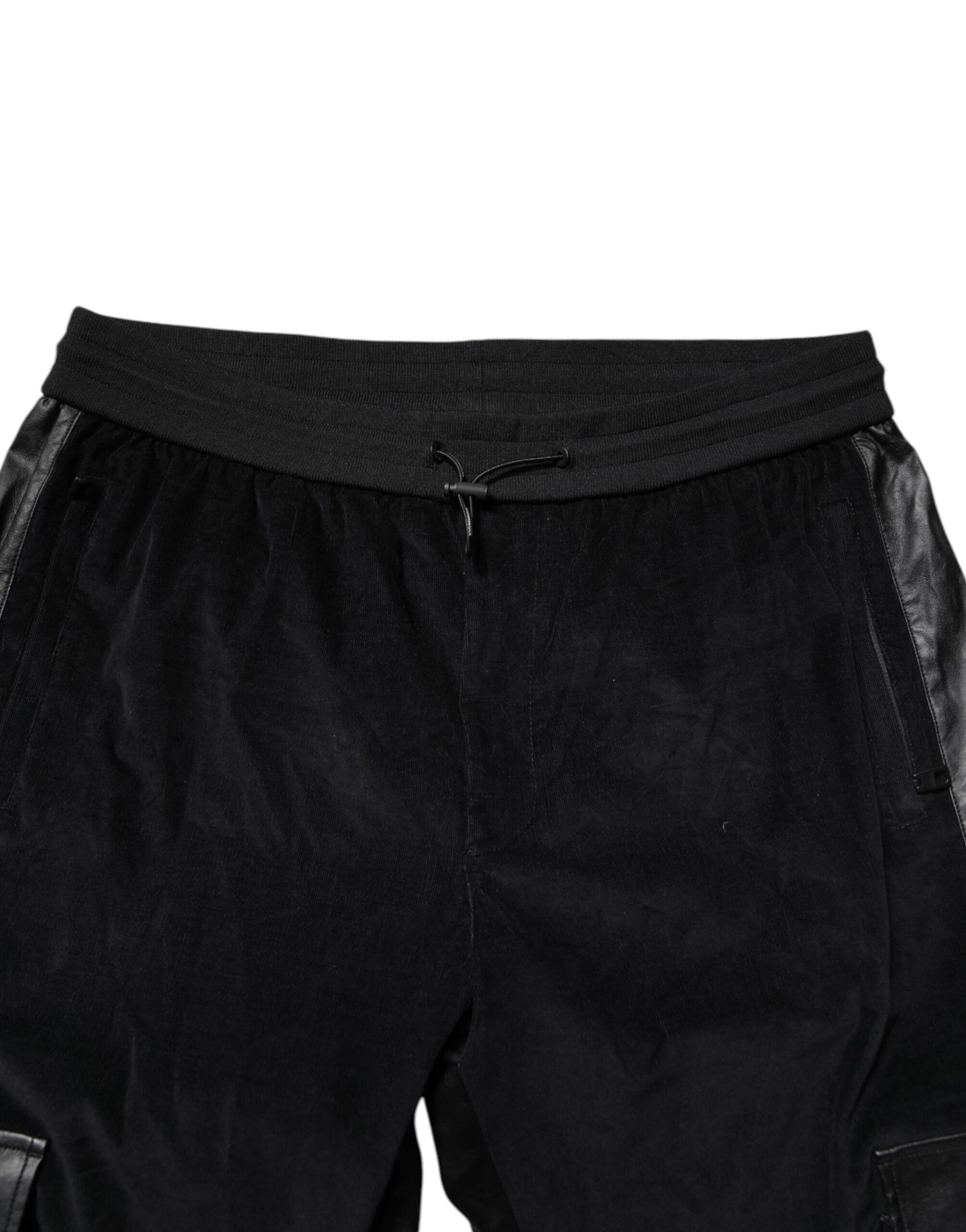 Dolce & Gabbana Black Athletic Pants for Men additional view