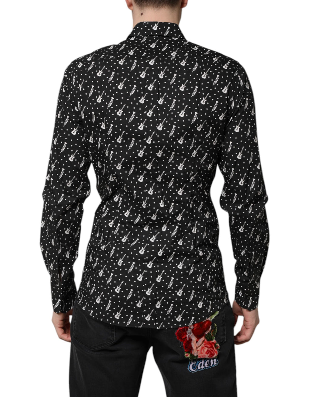 Dolce & Gabbana Black Shirt for Men side view