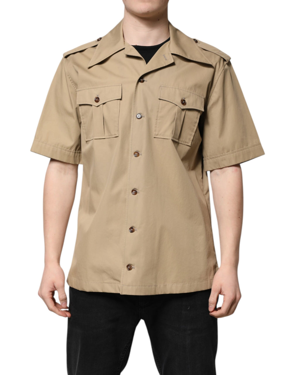 Dolce & Gabbana Brown Shortsleeve for Men