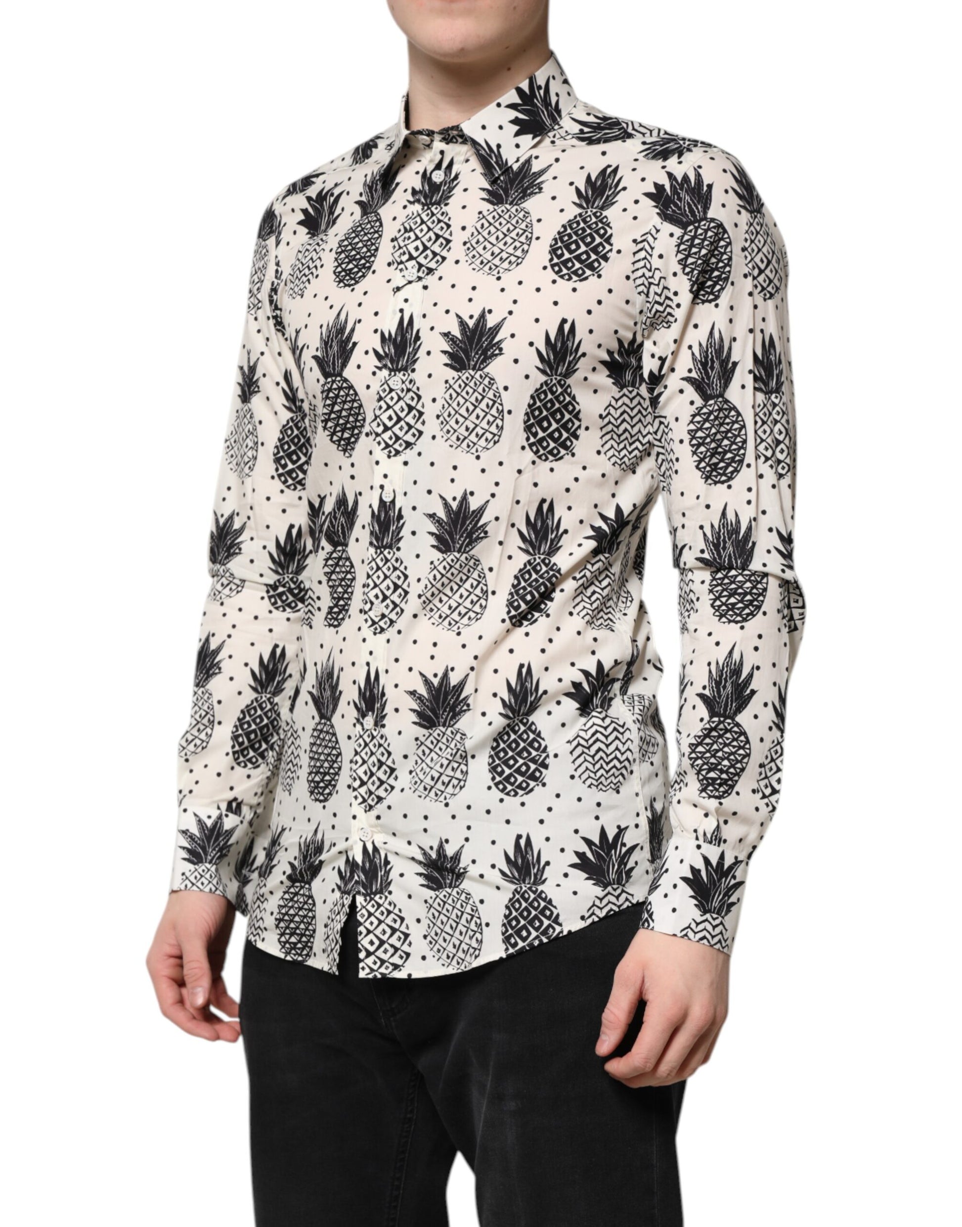 Dolce & Gabbana White Shirt for Men detail view