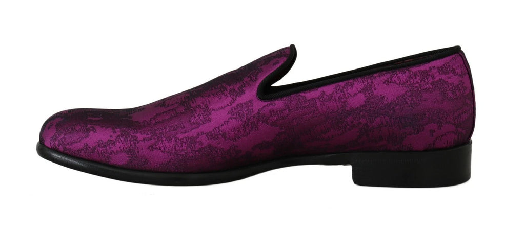Dolce & Gabbana Purple Slip On Loafers for Men additional view
