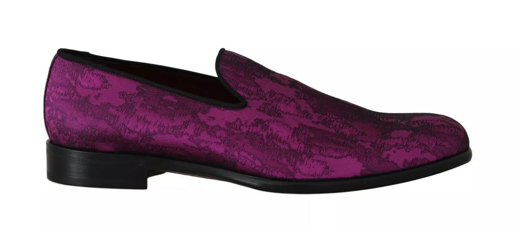 Dolce & Gabbana Purple Slip On Loafers for Men