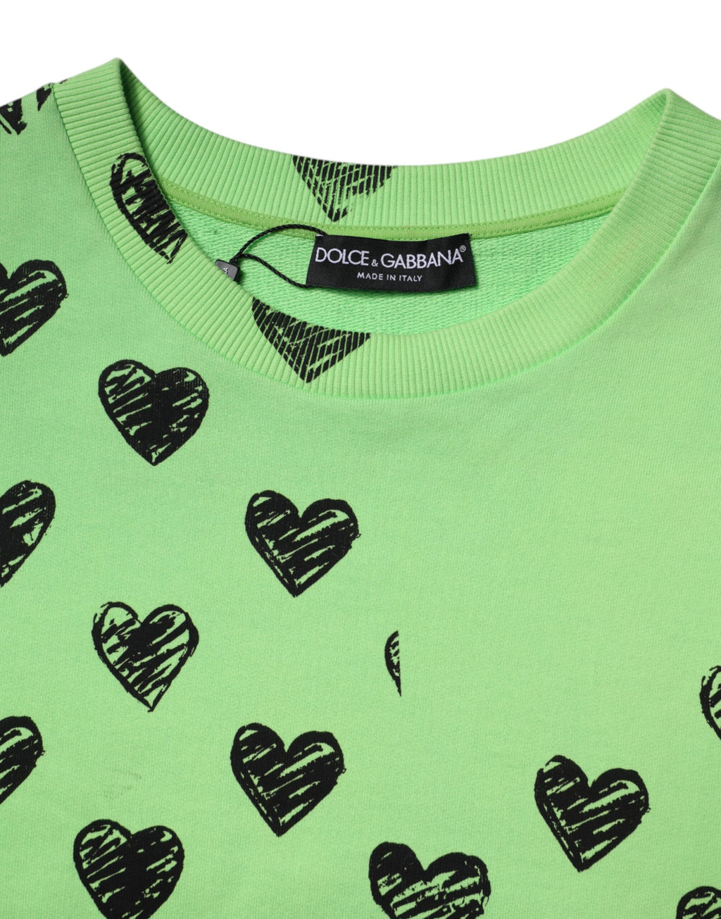 Dolce & Gabbana Green Sweatshirt for Men side view