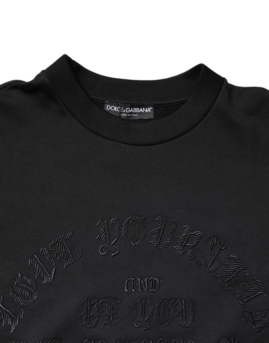 Dolce & Gabbana Black Sweatshirt for Men additional view