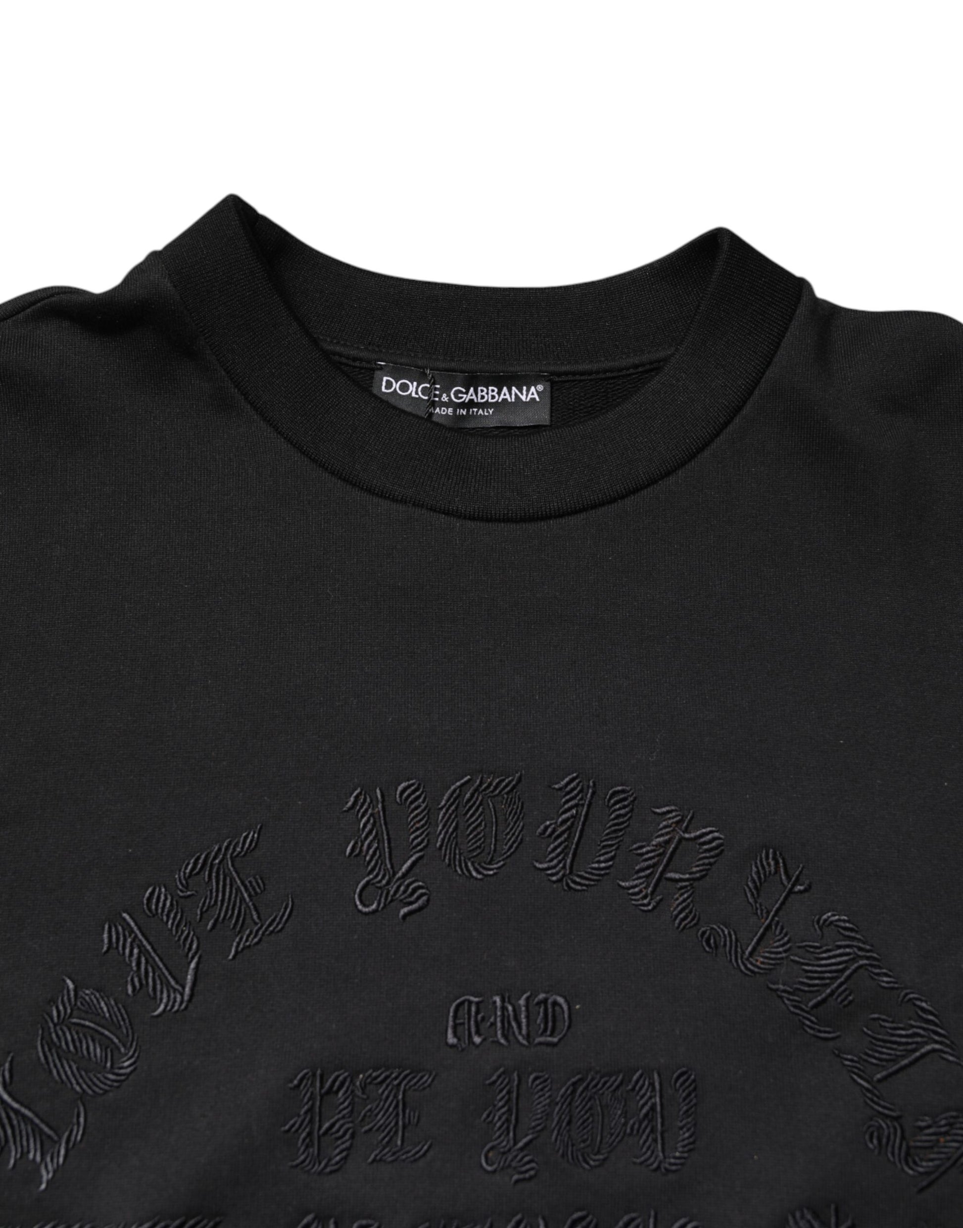 Dolce & Gabbana Black Sweatshirt for Men additional view