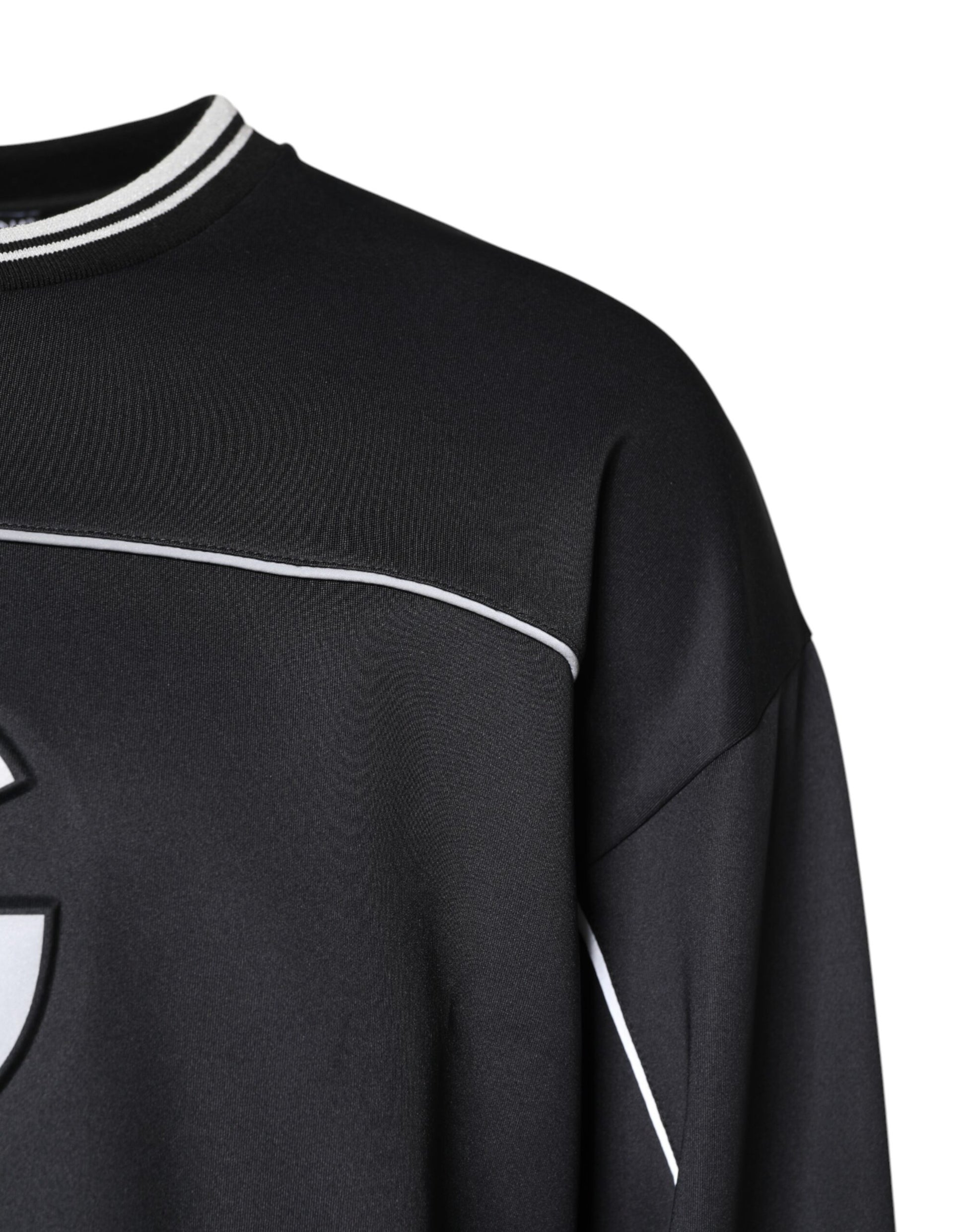 Dolce & Gabbana Black Sweatshirt for Men detail view