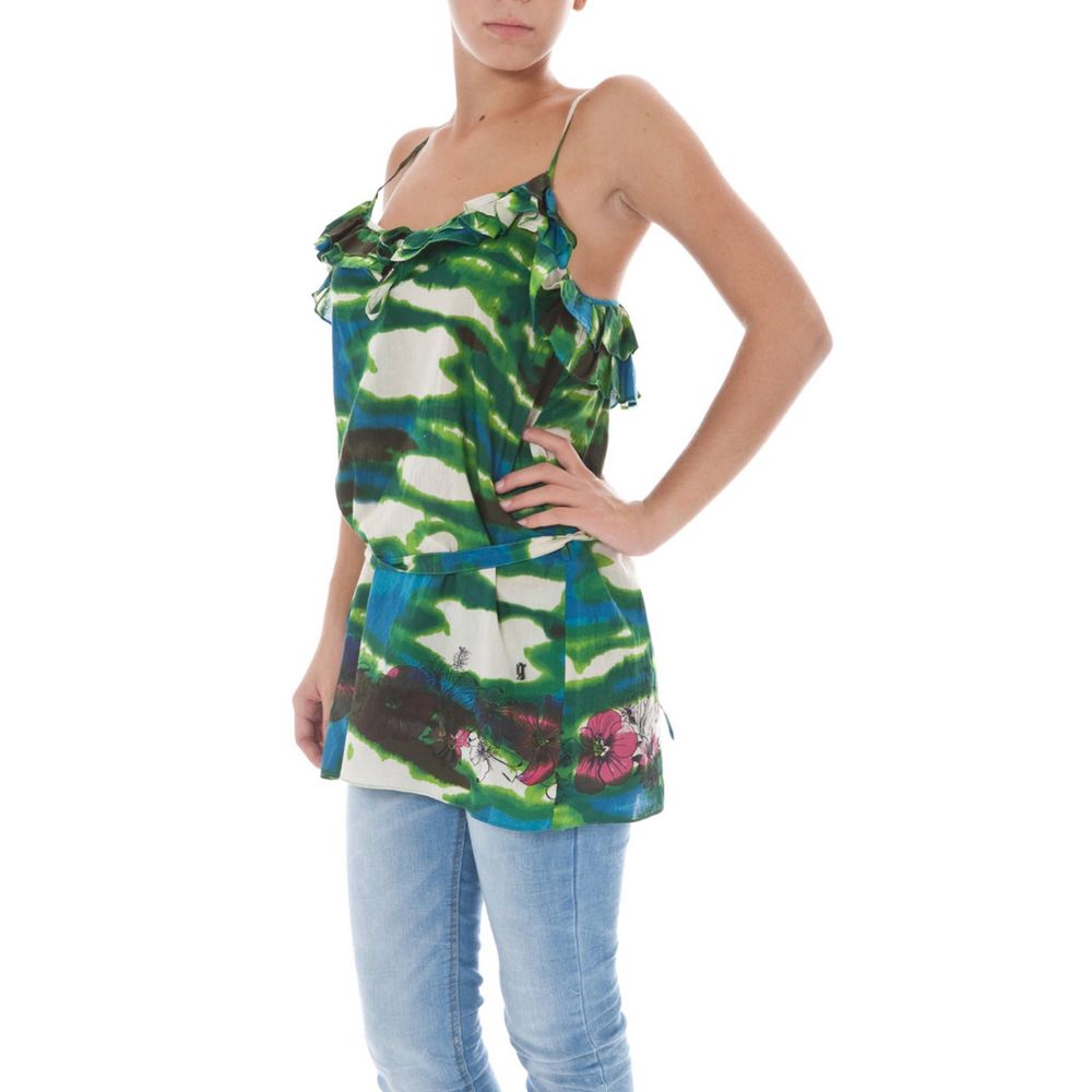 John Galliano Green T-Shirt for Women detail view