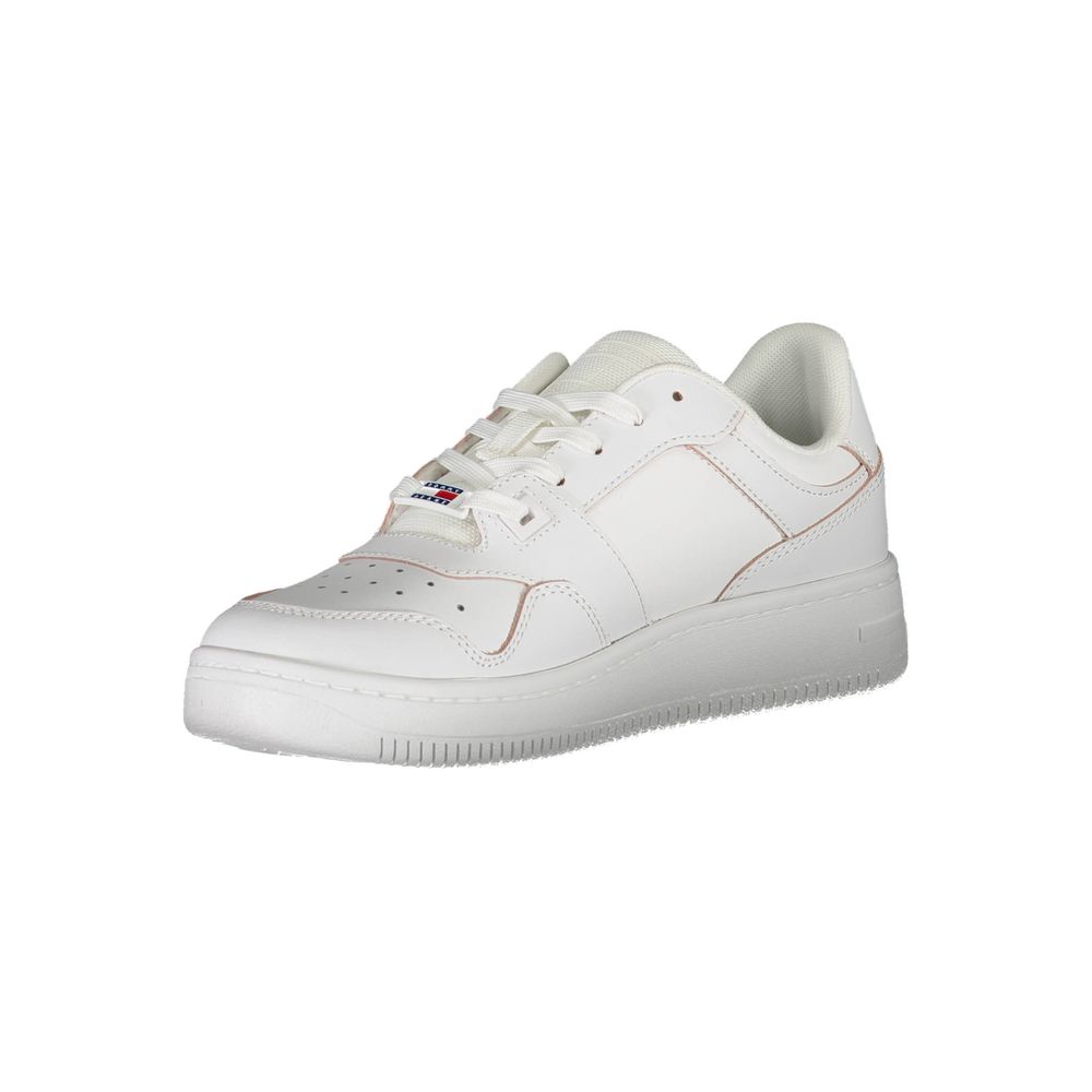 Tommy Hilfiger White Athletic Sneakers for Women detail view