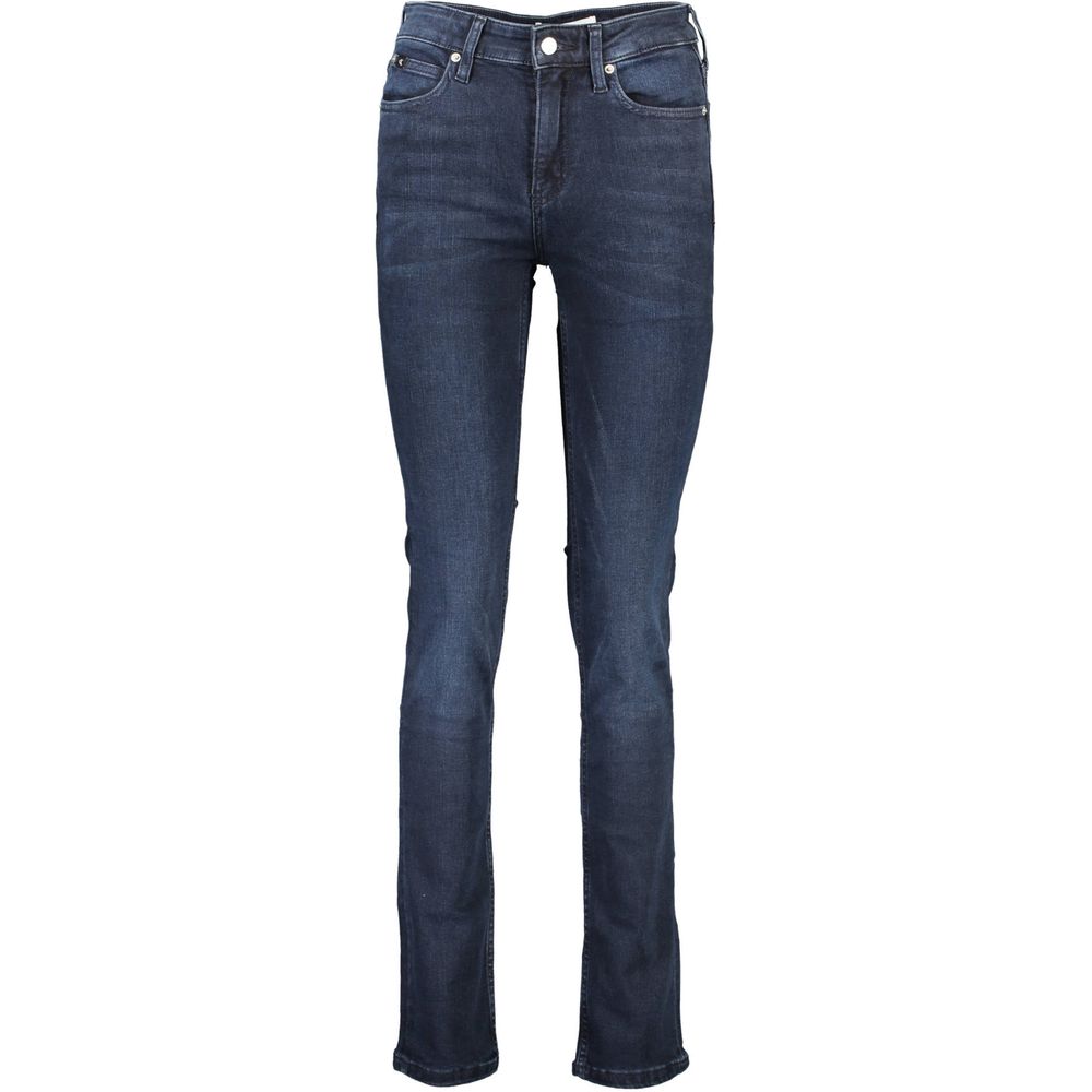 Calvin Klein Blue Slim Fit Jeans for Women