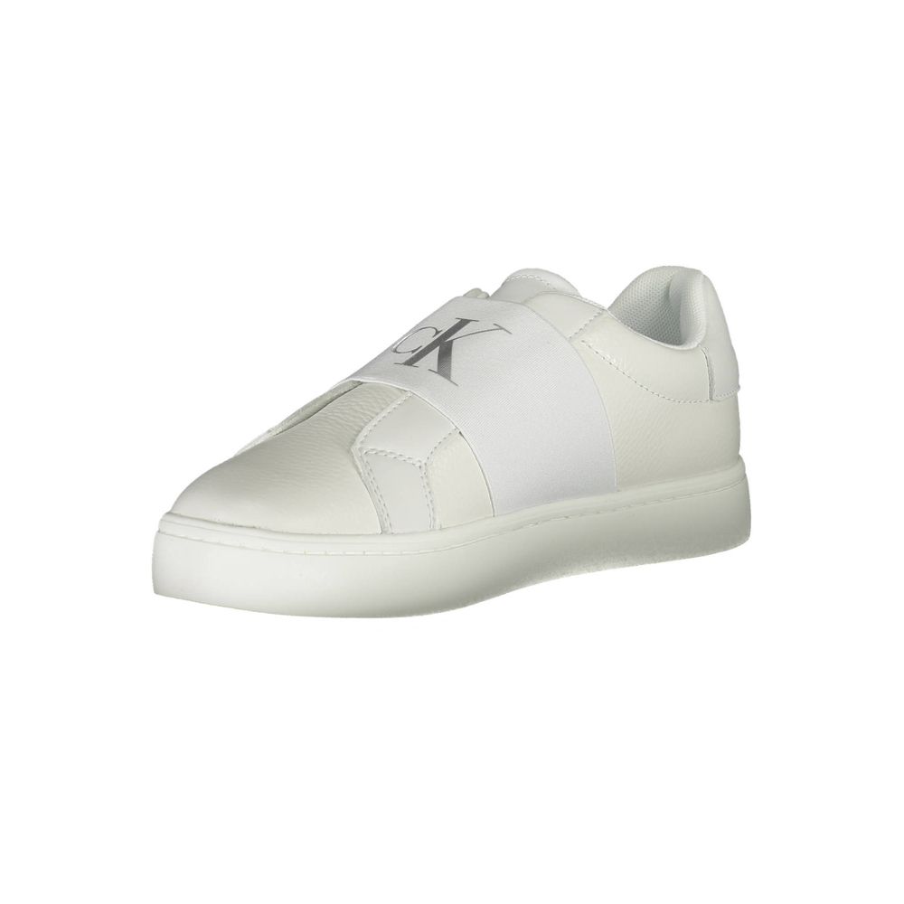 Calvin Klein White Athletic Sneakers for Women detail view