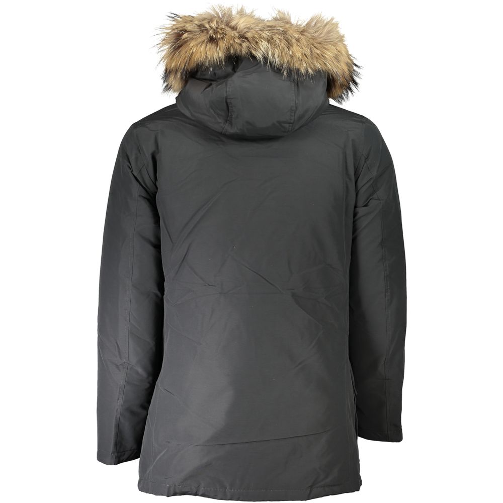Graue Baumwolljacke von Woolrich