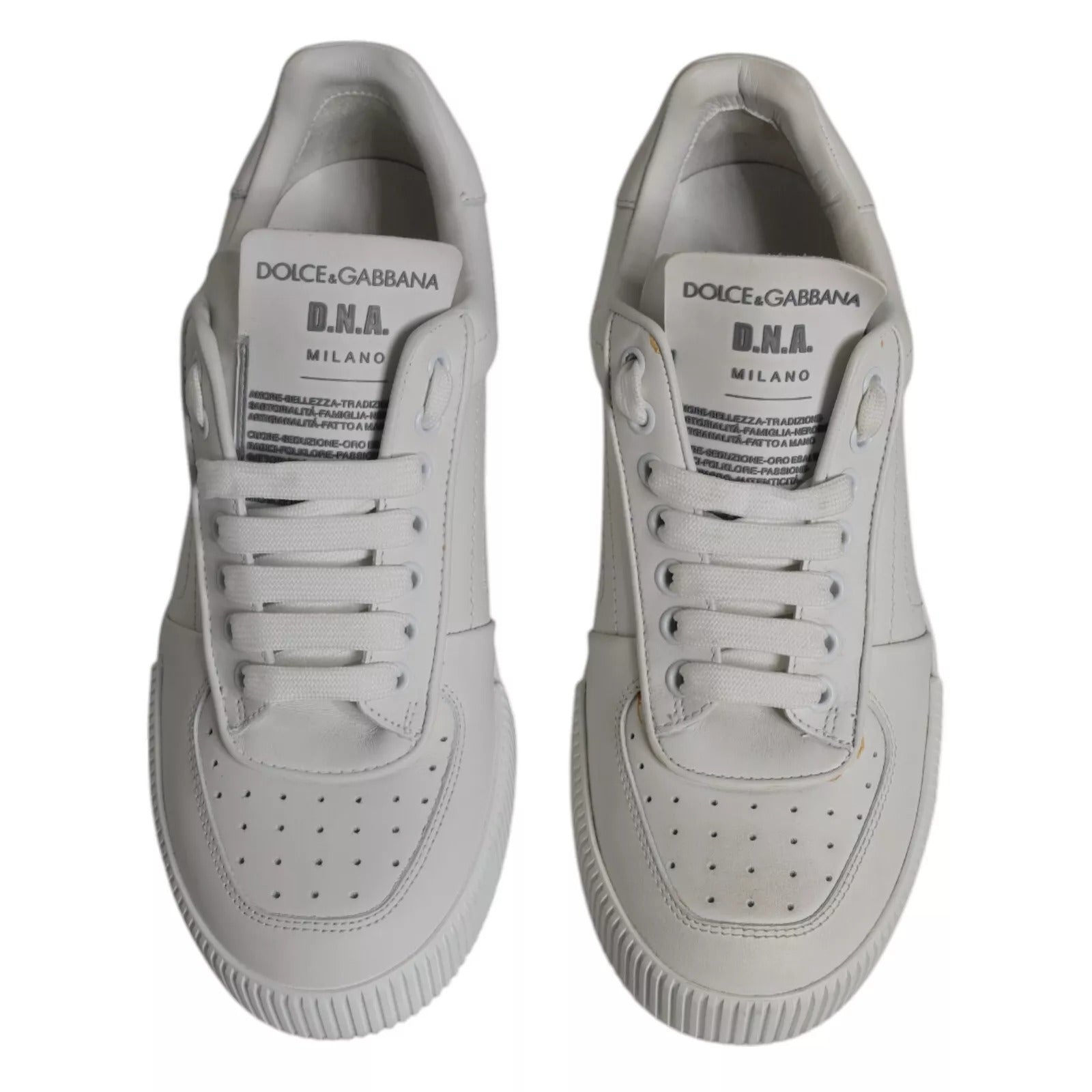Dolce & Gabbana White Low Top Sneakers for Men alternate view