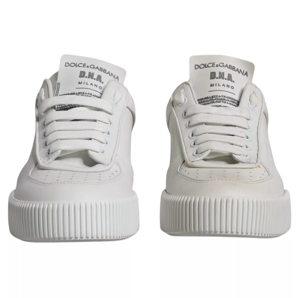 Dolce & Gabbana White Low Top Sneakers for Men detail view