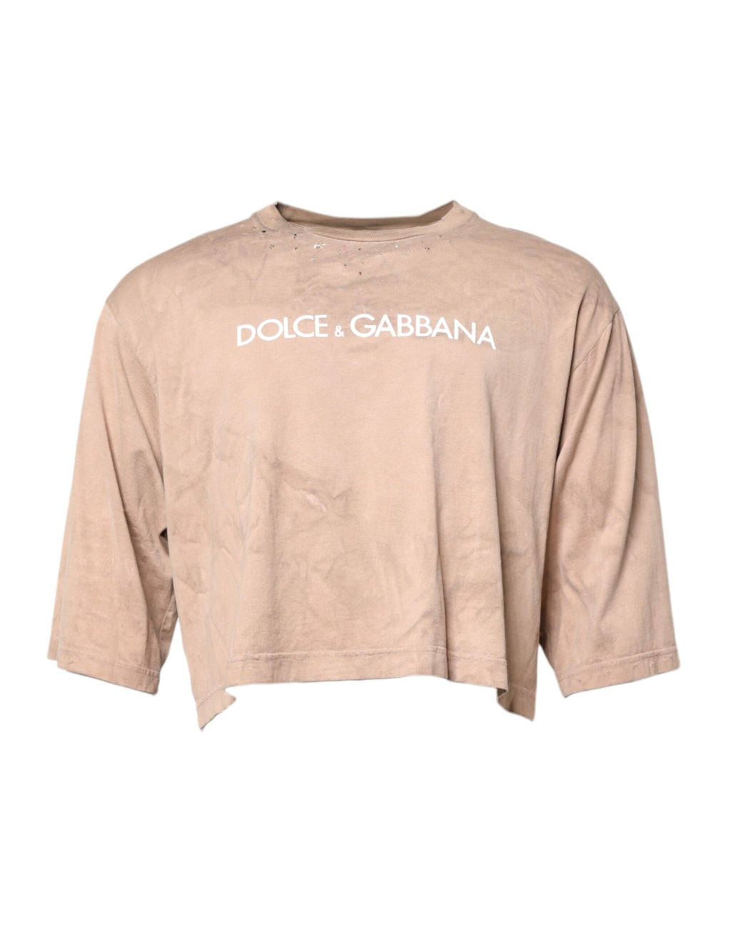 Dolce & Gabbana Beige T-Shirt for Men alternate view