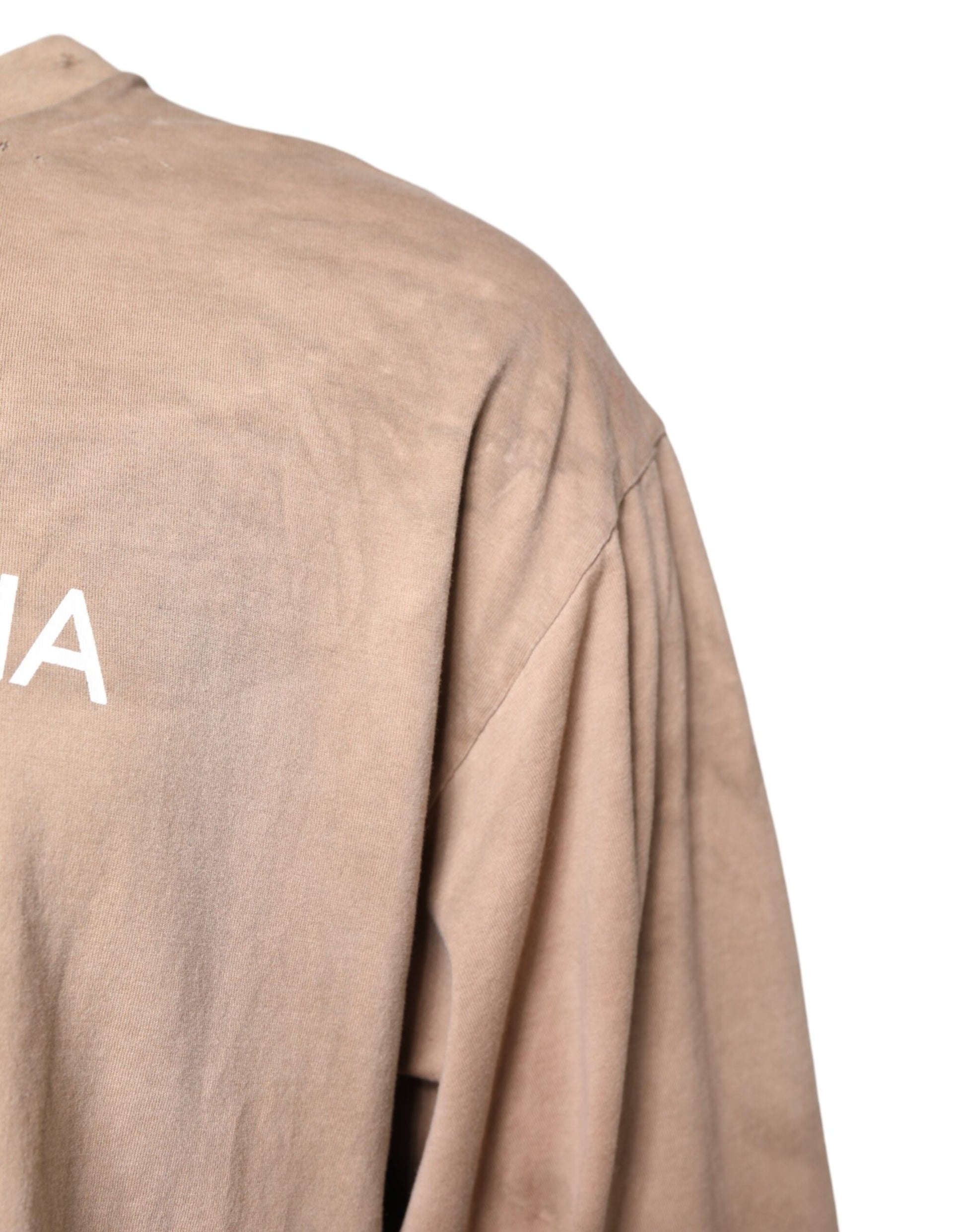 Dolce & Gabbana Beige T-Shirt for Men side view