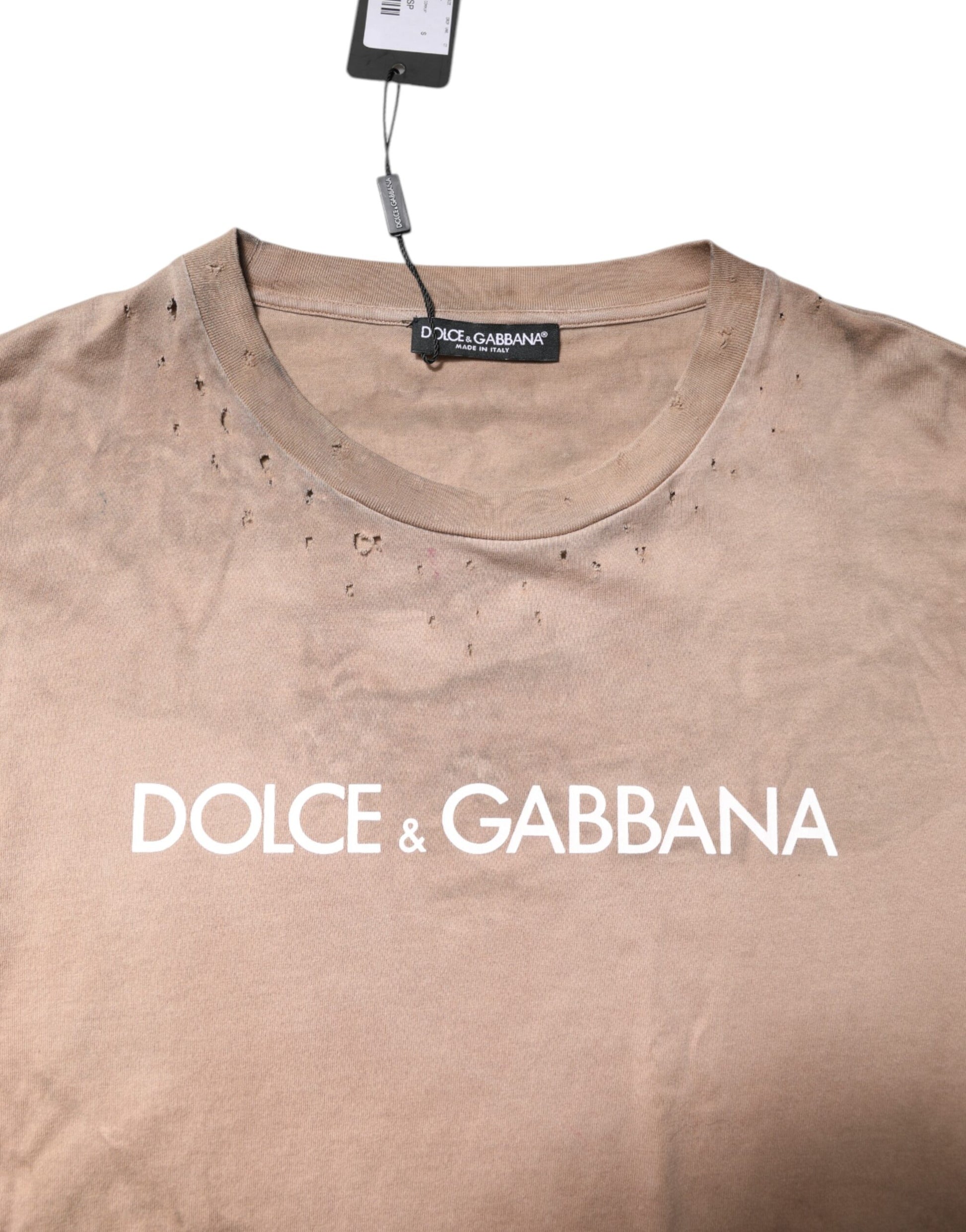 Dolce & Gabbana Beige T-Shirt for Men additional view