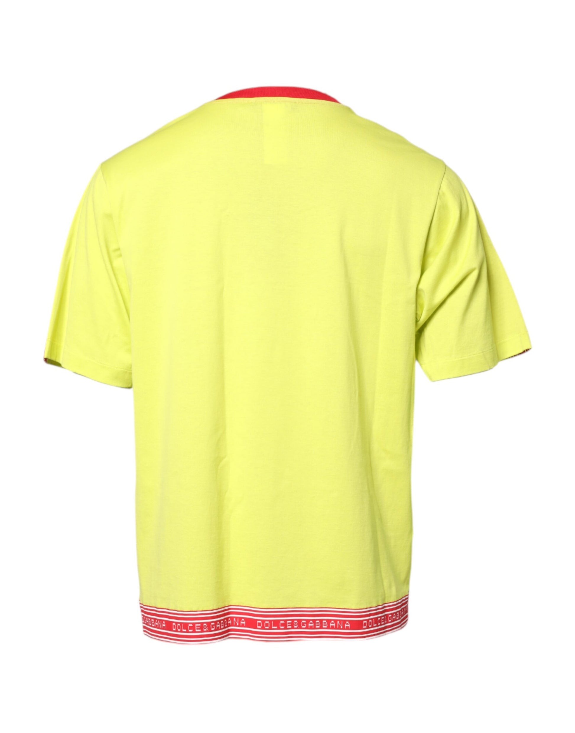 Dolce & Gabbana Green T-Shirt for Men side view