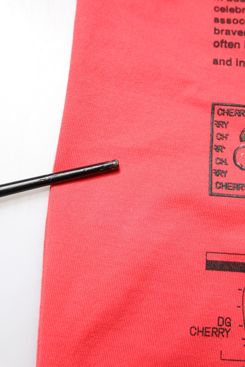 T-shirt Dolce & Gabbana en coton rouge à imprimé lettres et col rond