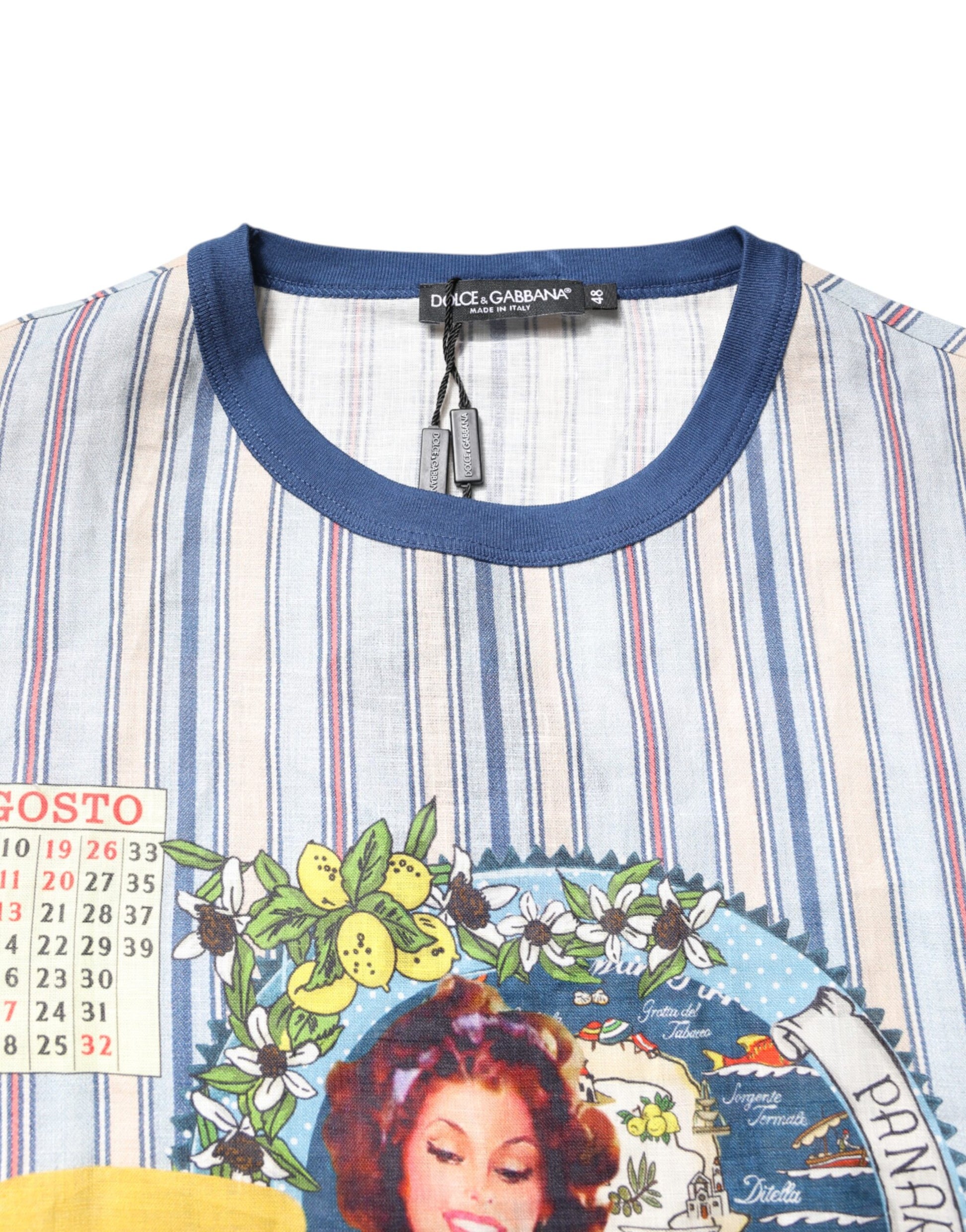 Dolce & Gabbana Multicolor T-Shirt for Men additional view