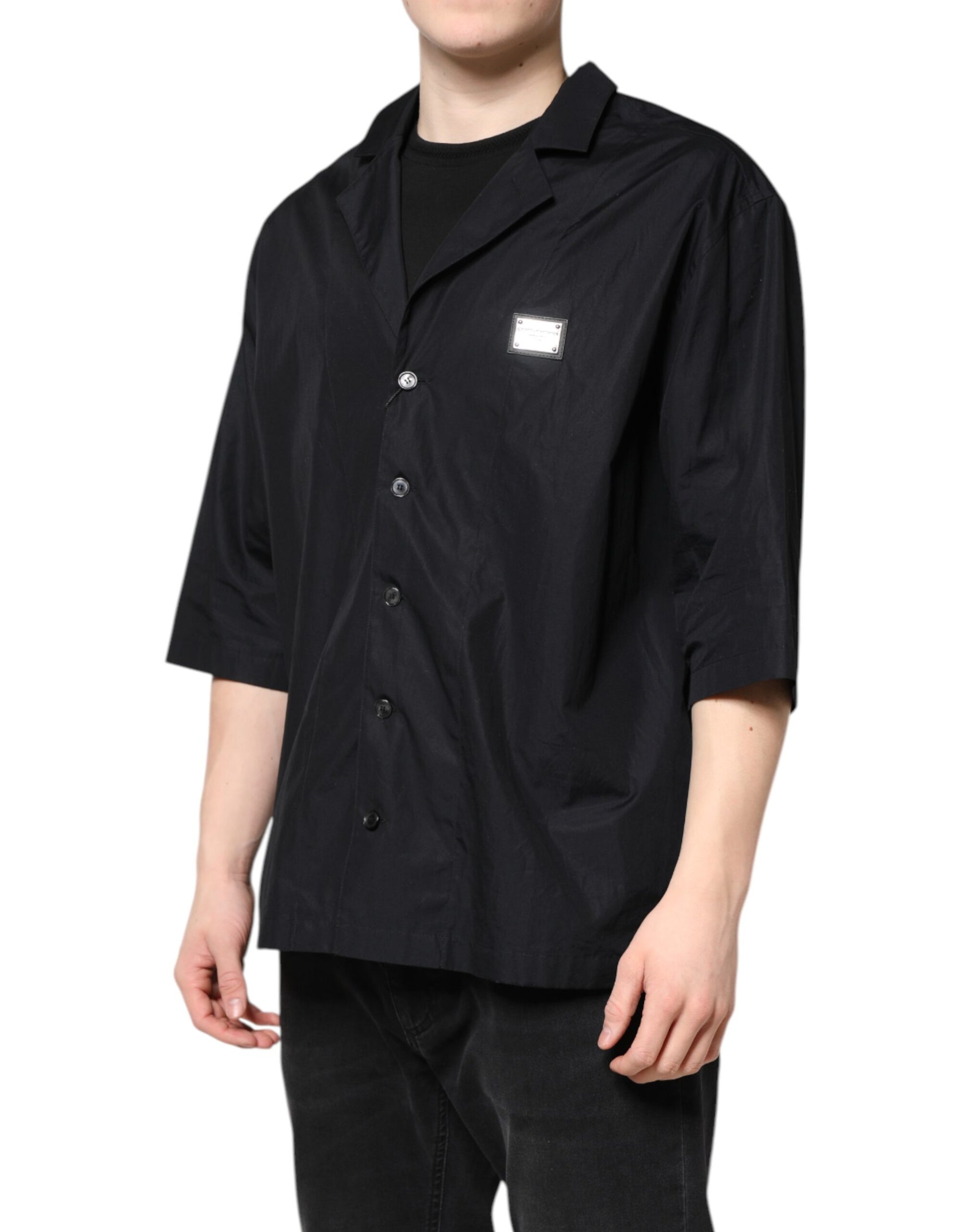 Dolce & Gabbana Black Shortsleeve for Men detail view