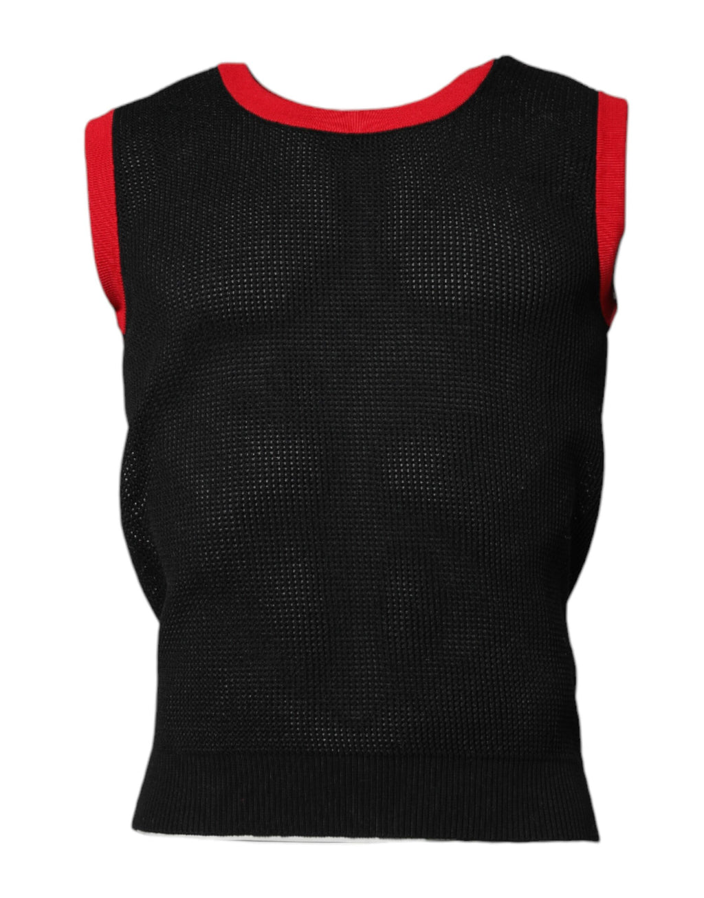 Dolce & Gabbana Black Sleeveless T-Shirt for Men alternate view
