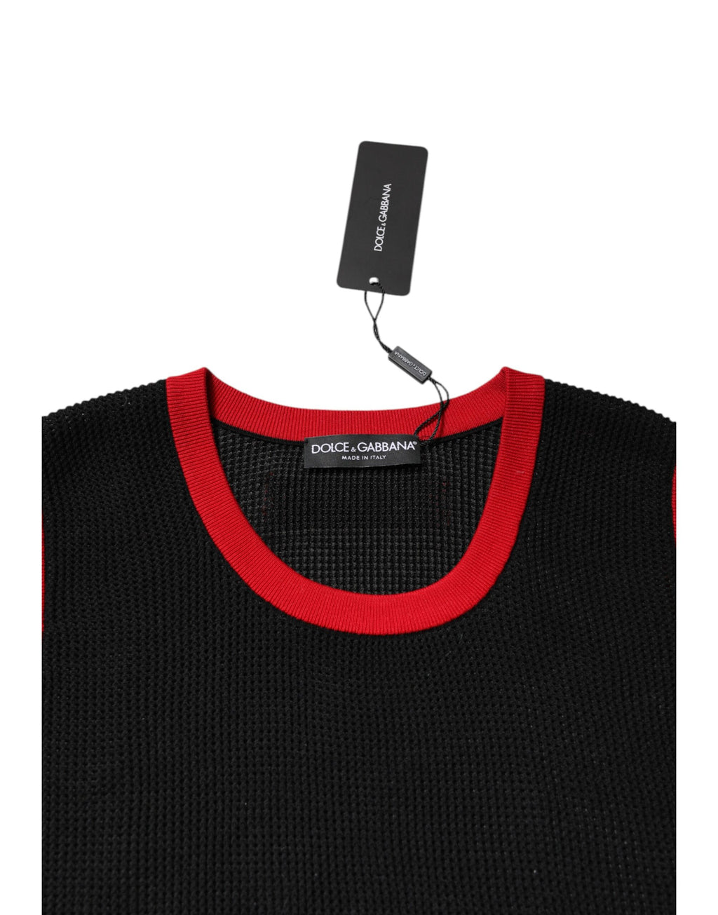 Dolce & Gabbana Black Sleeveless T-Shirt for Men additional view