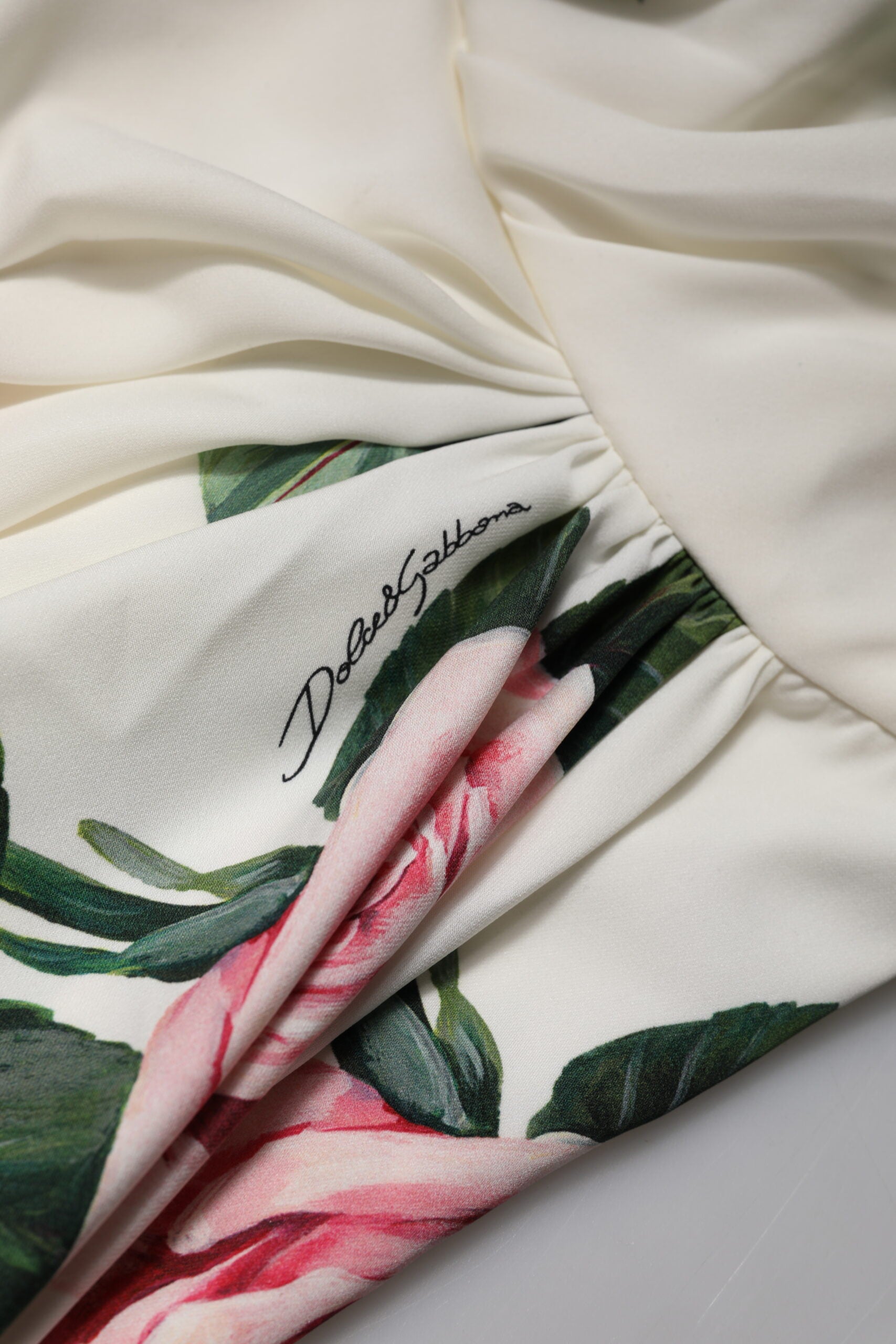 Dolce & Gabbana White Midi Dress for Women additional view