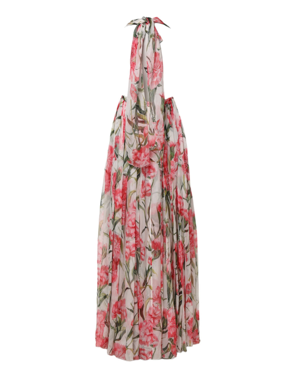 Dolce & Gabbana White Long Dress for Women detail view