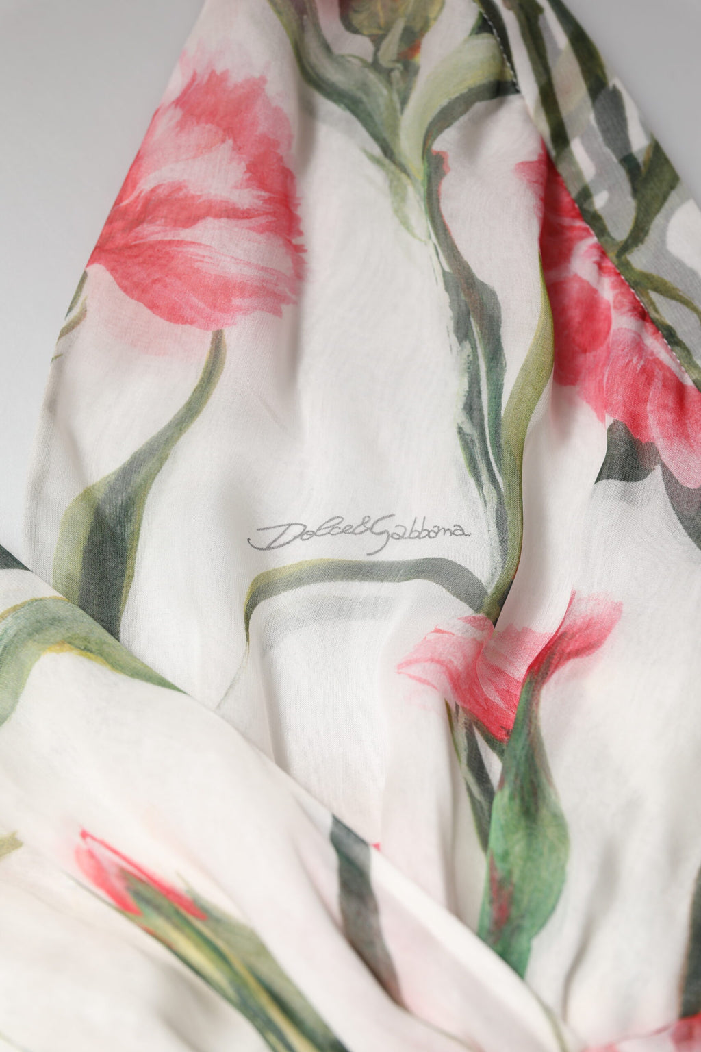 Dolce & Gabbana White Long Dress for Women additional view