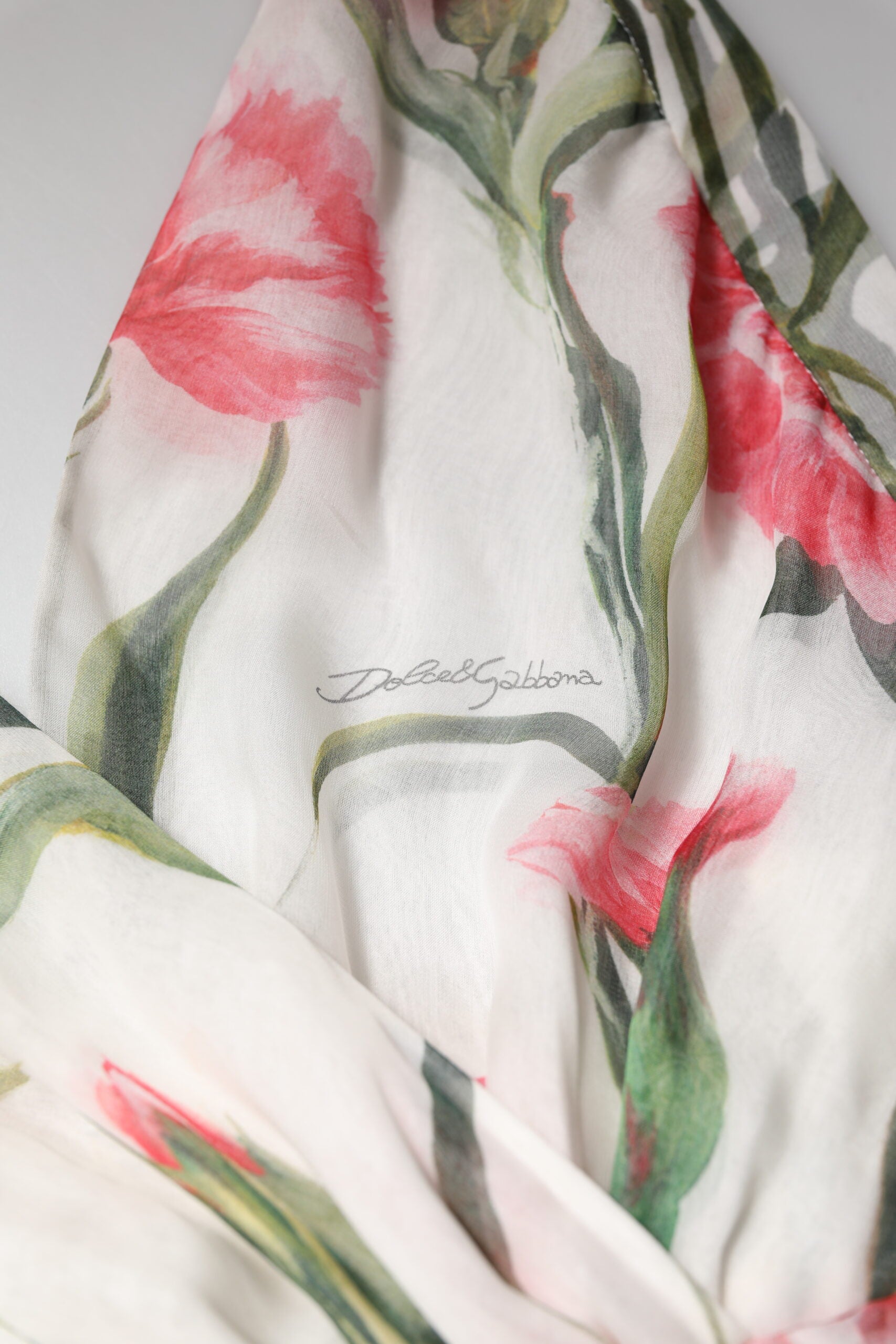 Dolce & Gabbana White Long Dress for Women additional view