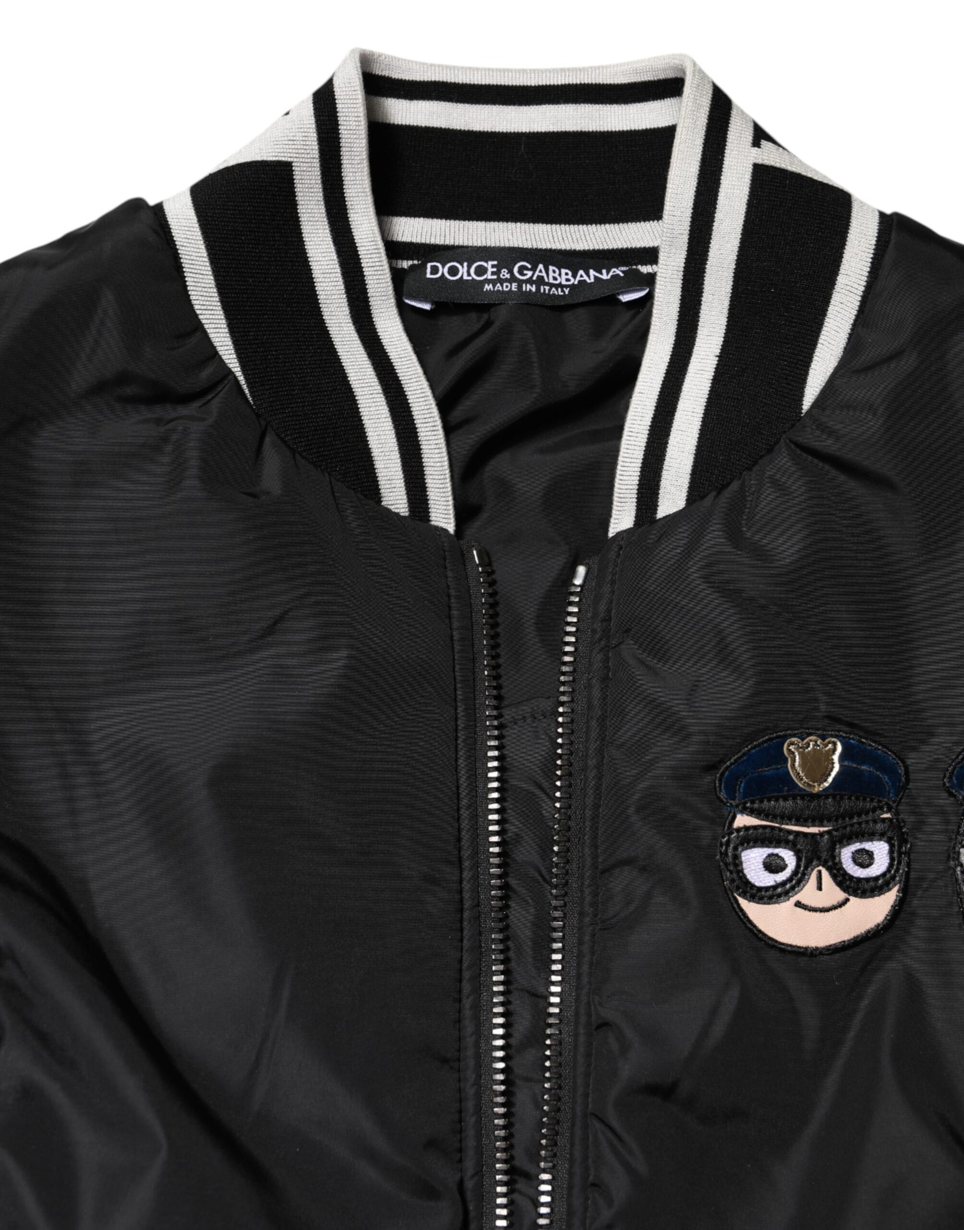Dolce & Gabbana Black Bomber for Women additional view