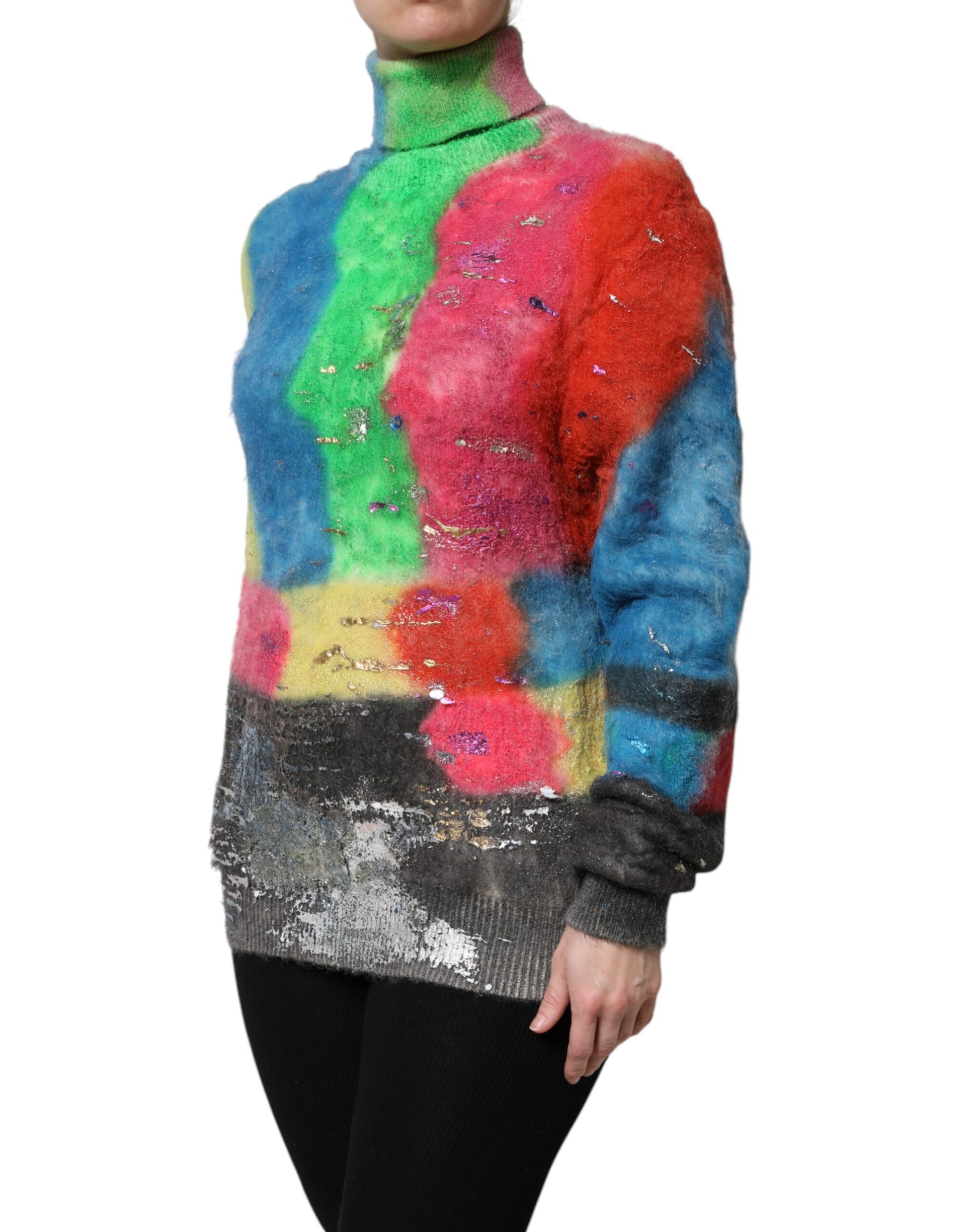 Dolce & Gabbana Multicolor Sweater detail view