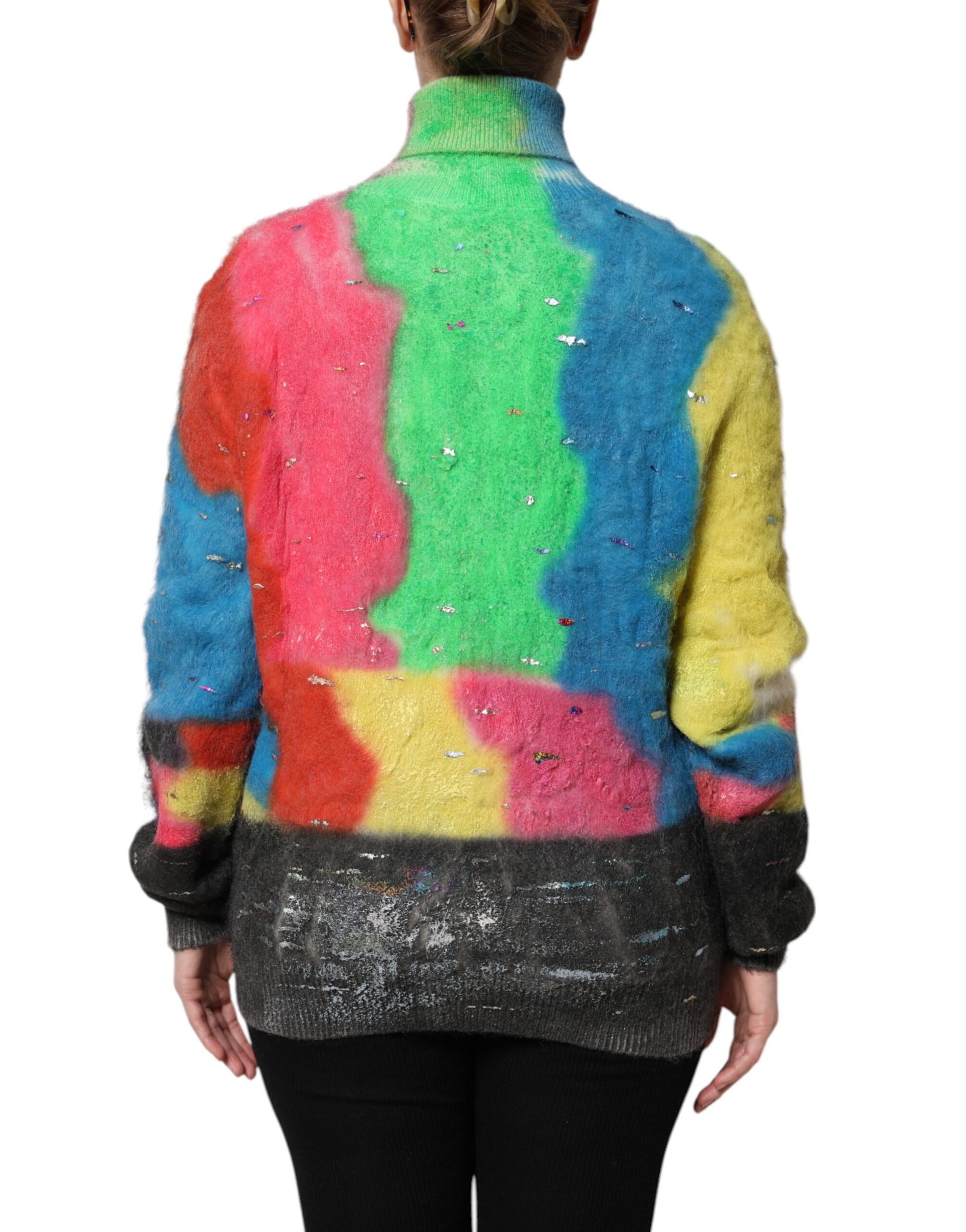 Dolce & Gabbana Multicolor Sweater side view