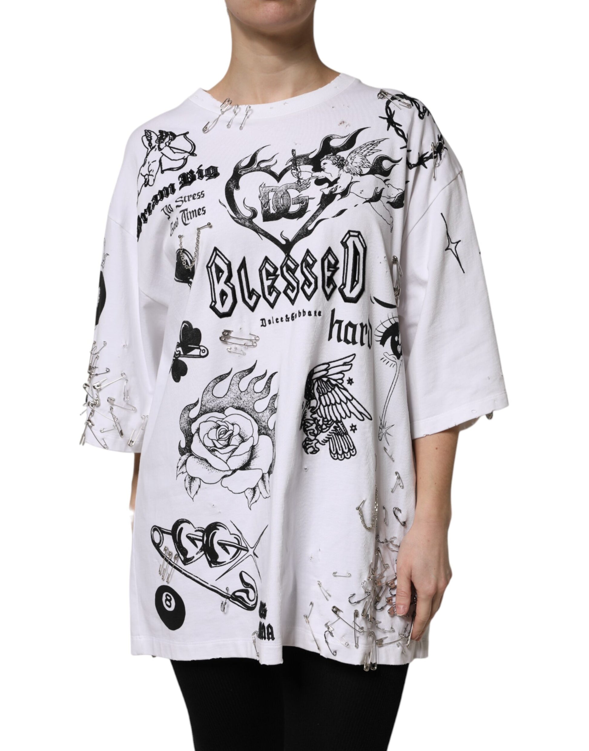 Dolce & Gabbana White T-Shirt for Women
