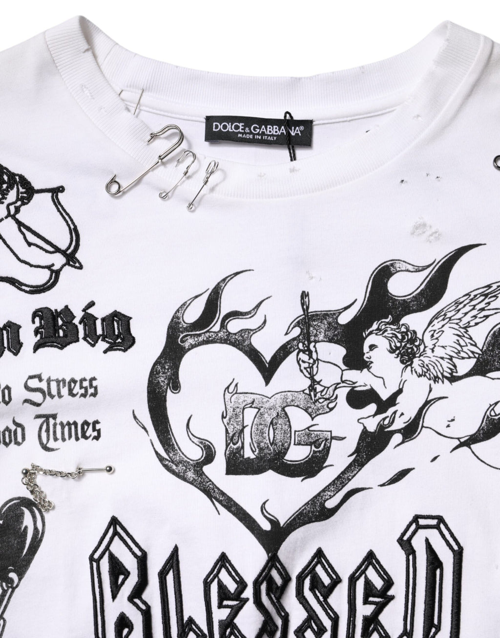 Dolce & Gabbana White T-Shirt for Women additional view