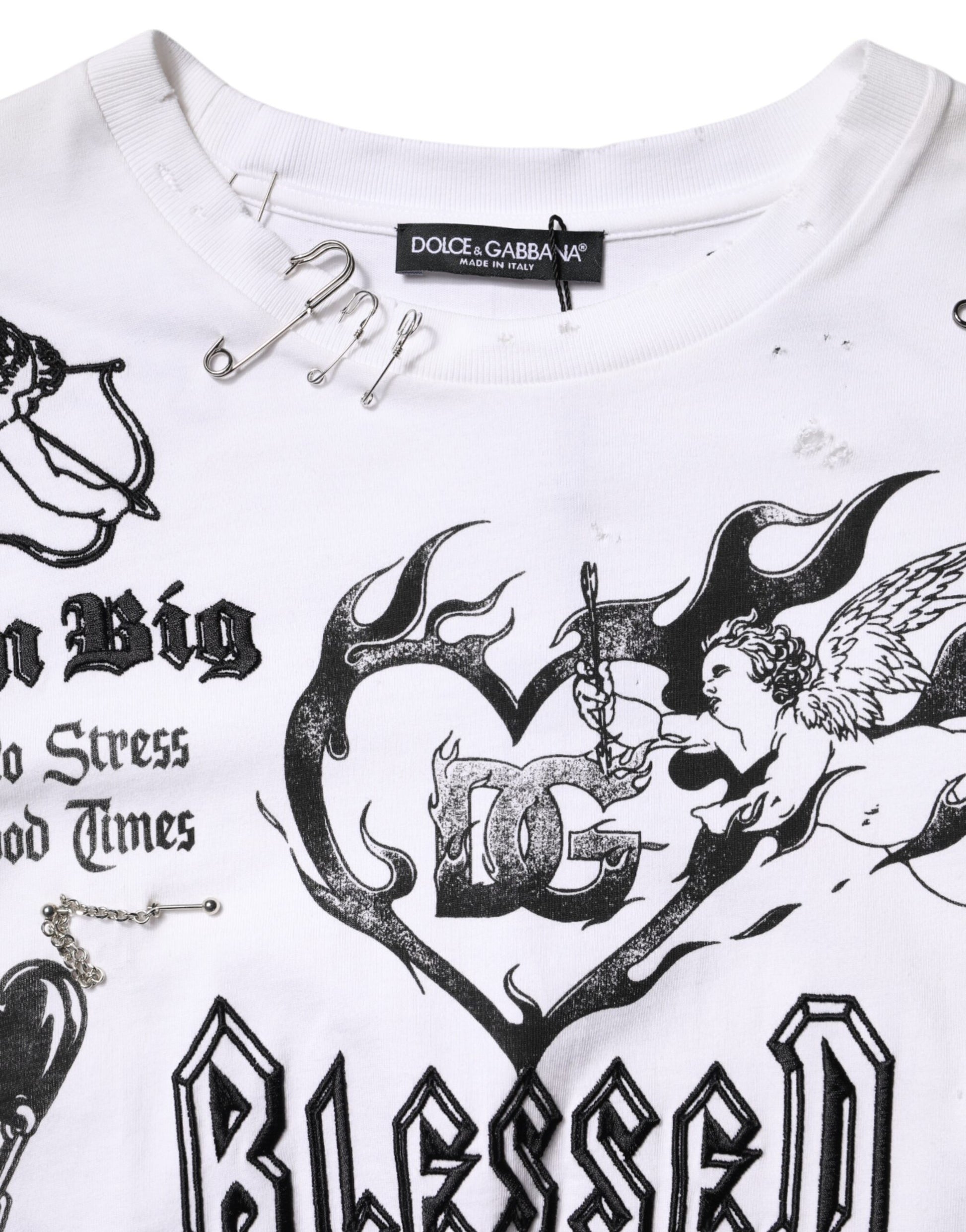 Dolce & Gabbana White T-Shirt for Women additional view