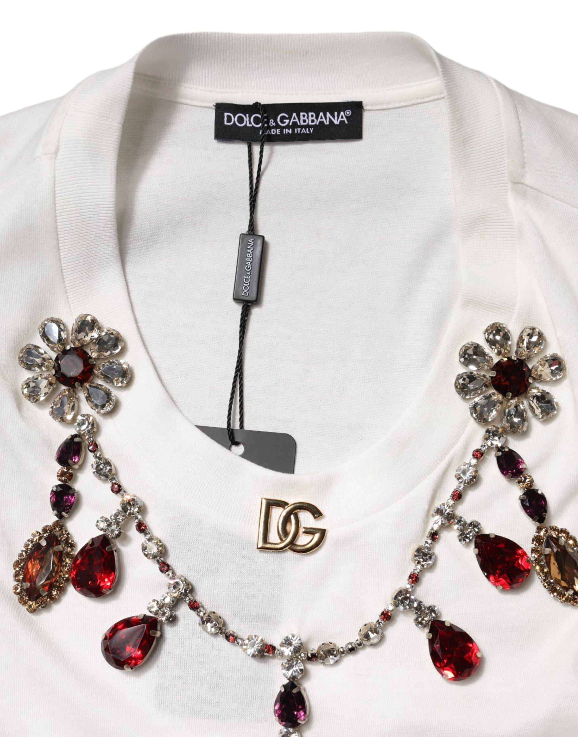 Dolce & Gabbana White Tank Tops T for Women additional view