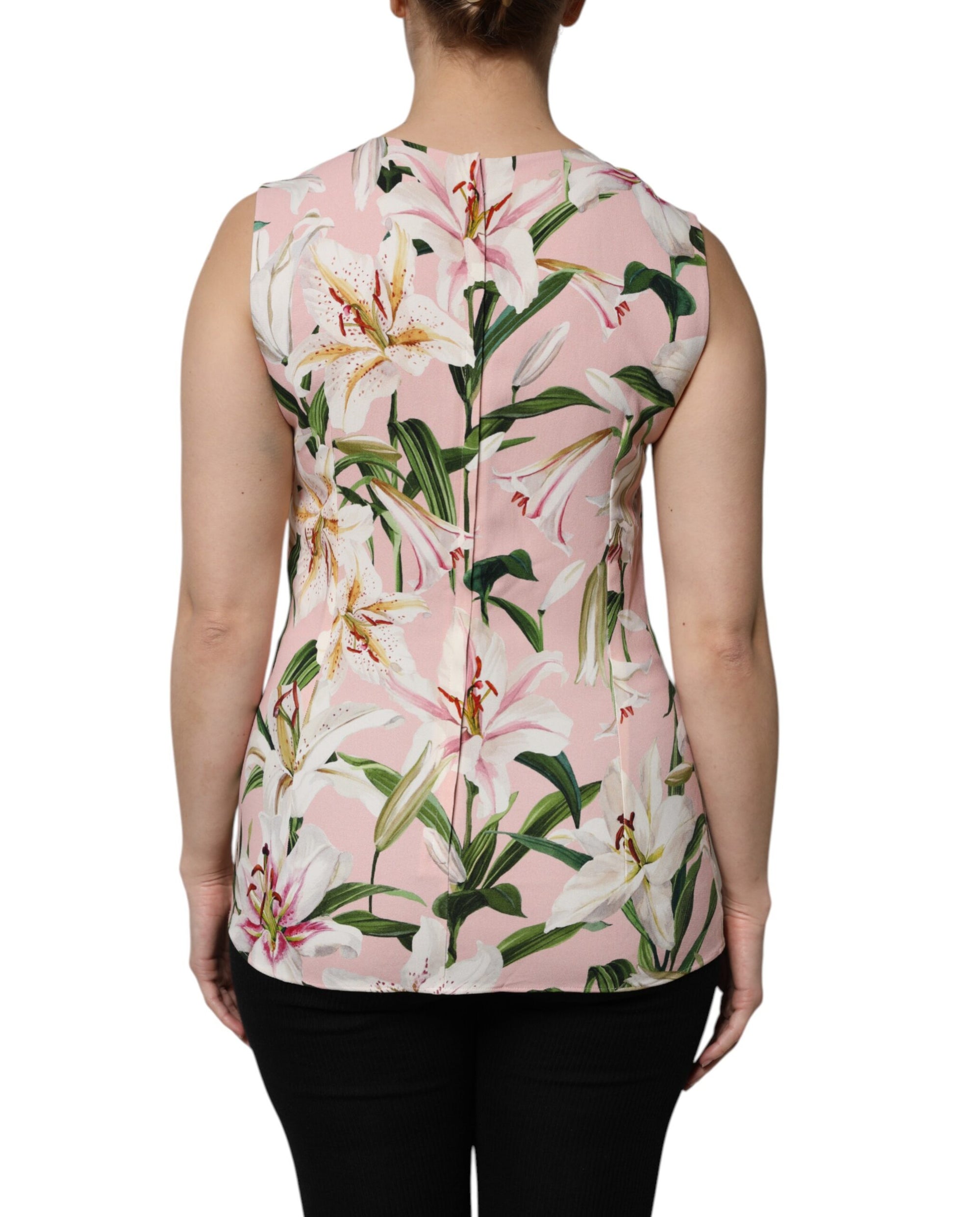 Dolce & Gabbana Multicolor Tank Tops T for Women side view