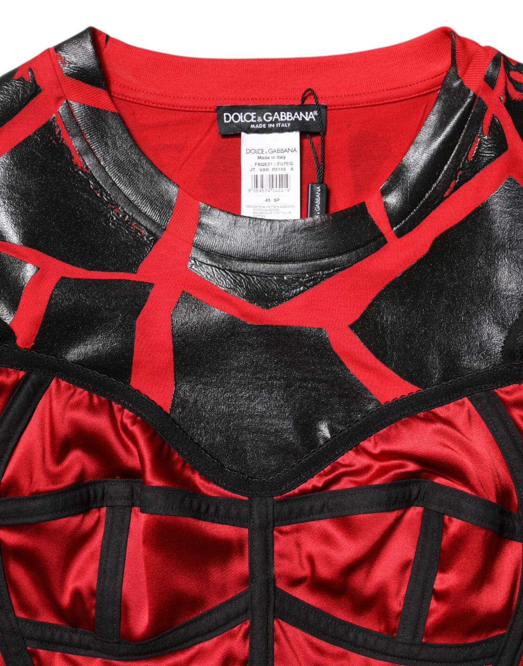 Dolce & Gabbana Red T-Shirt for Women additional view