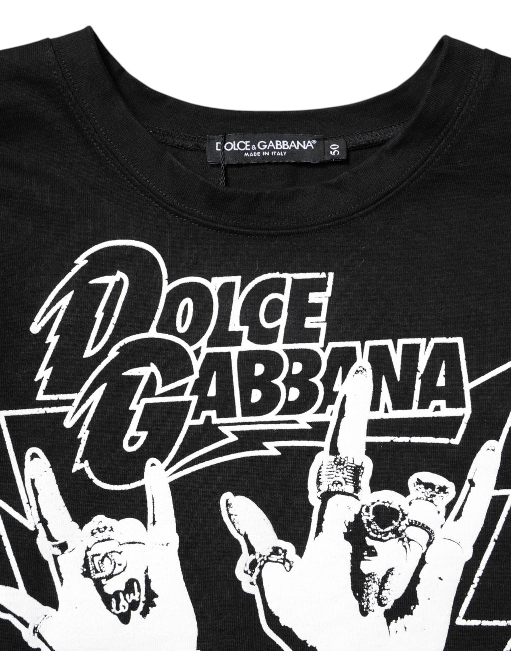 Dolce & Gabbana Black T-Shirt for Women additional view