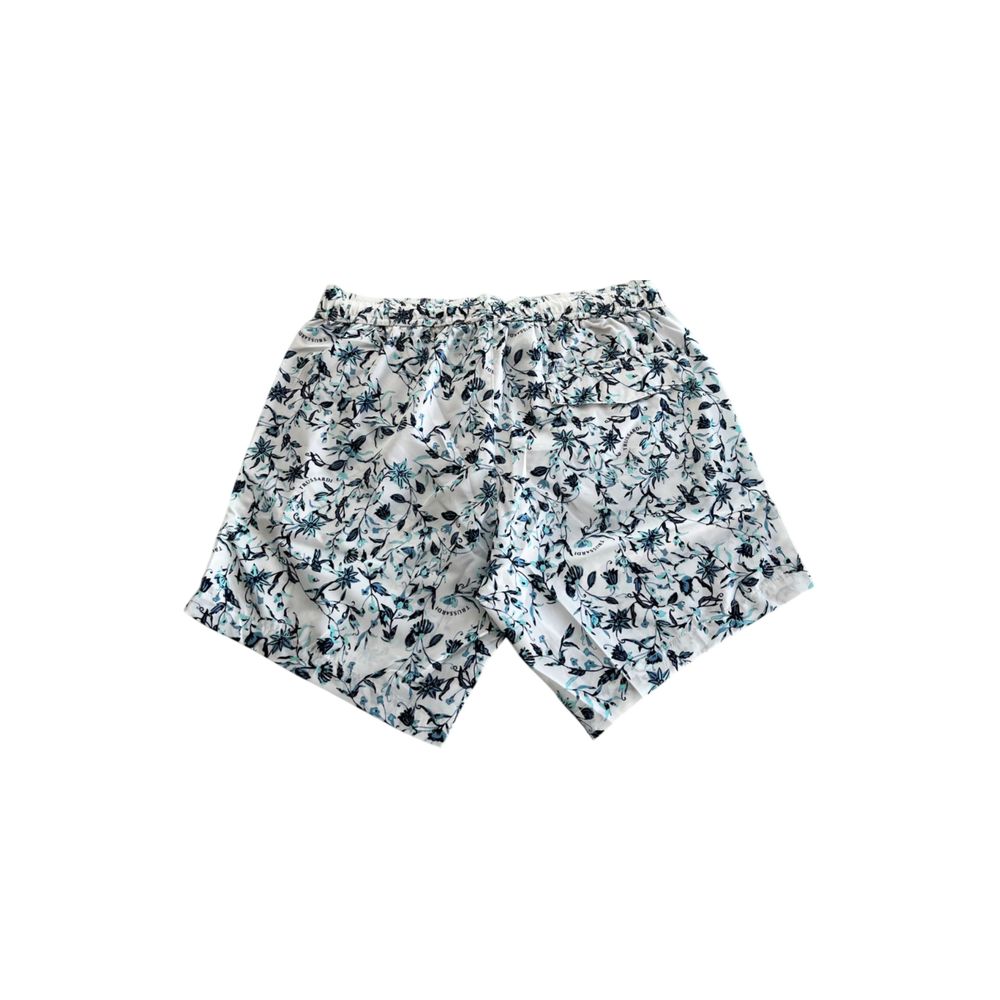 Trussardi Beachwear White Swim Shorts for Men alternate view