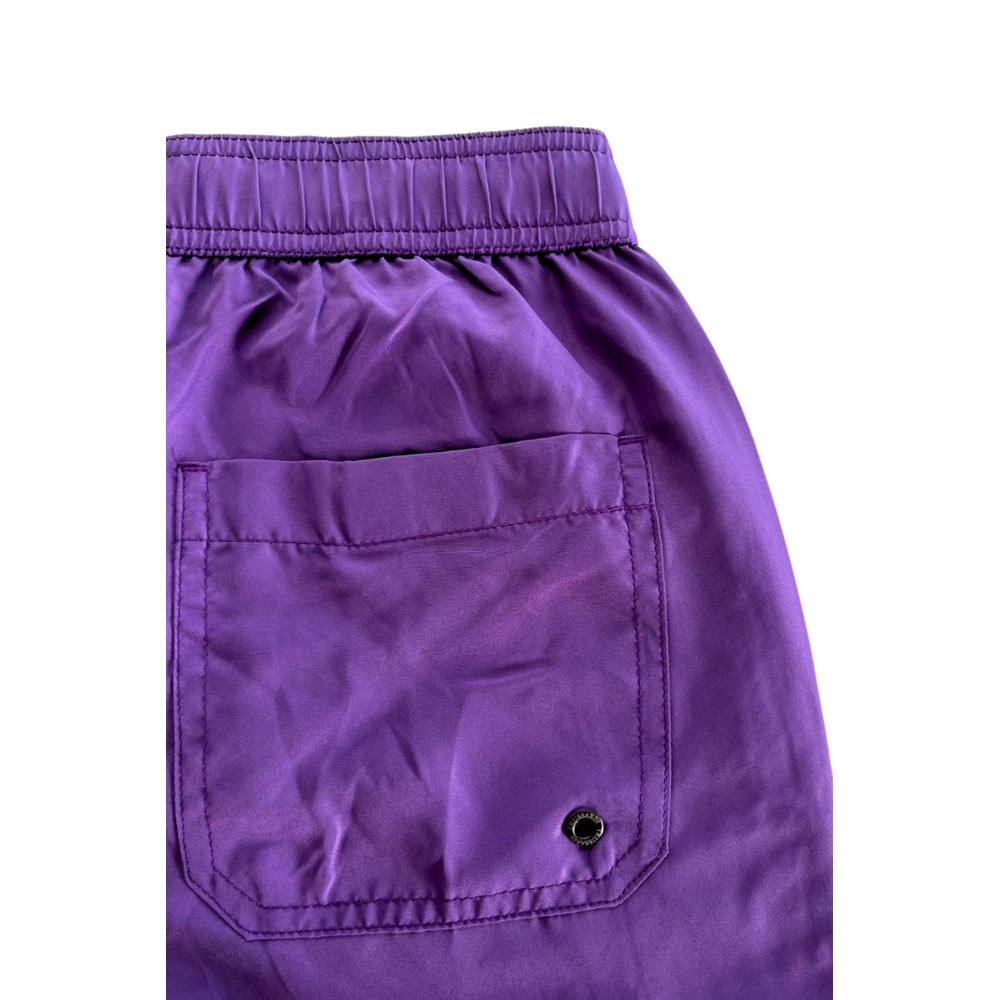 Trussardi Beachwear Multicolor Shorts for Men detail view