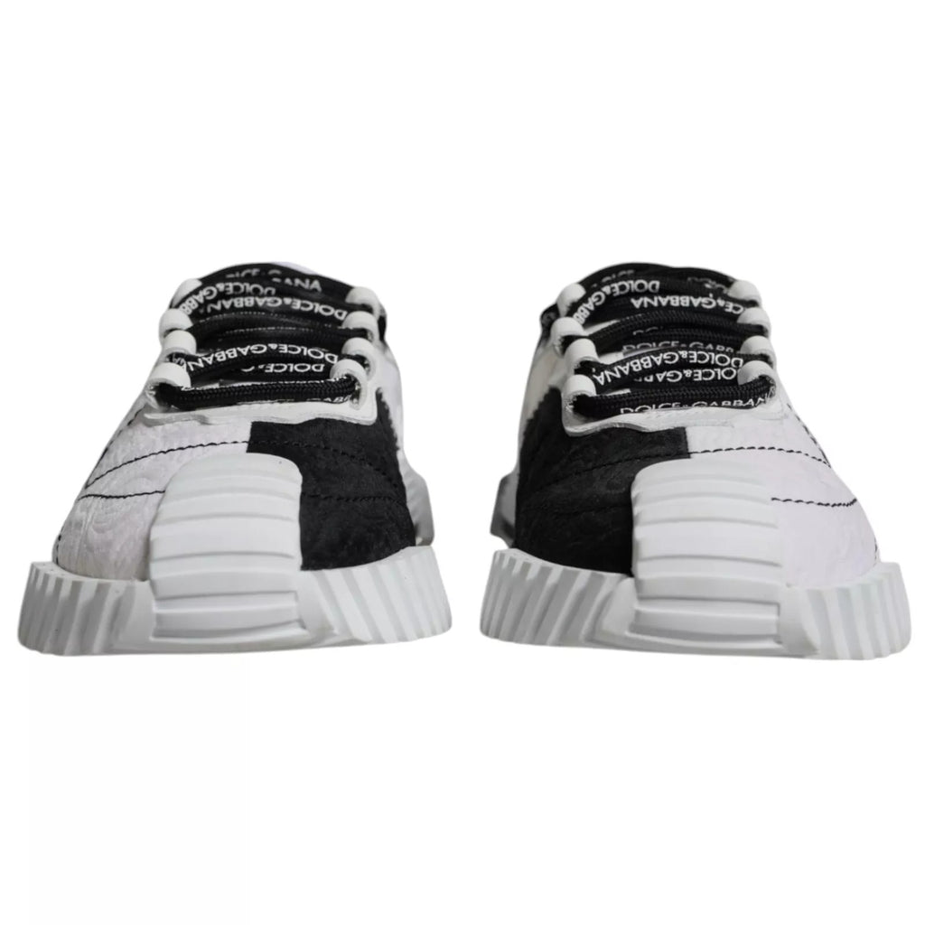 Dolce & Gabbana White Low Top Sneakers for Women detail view