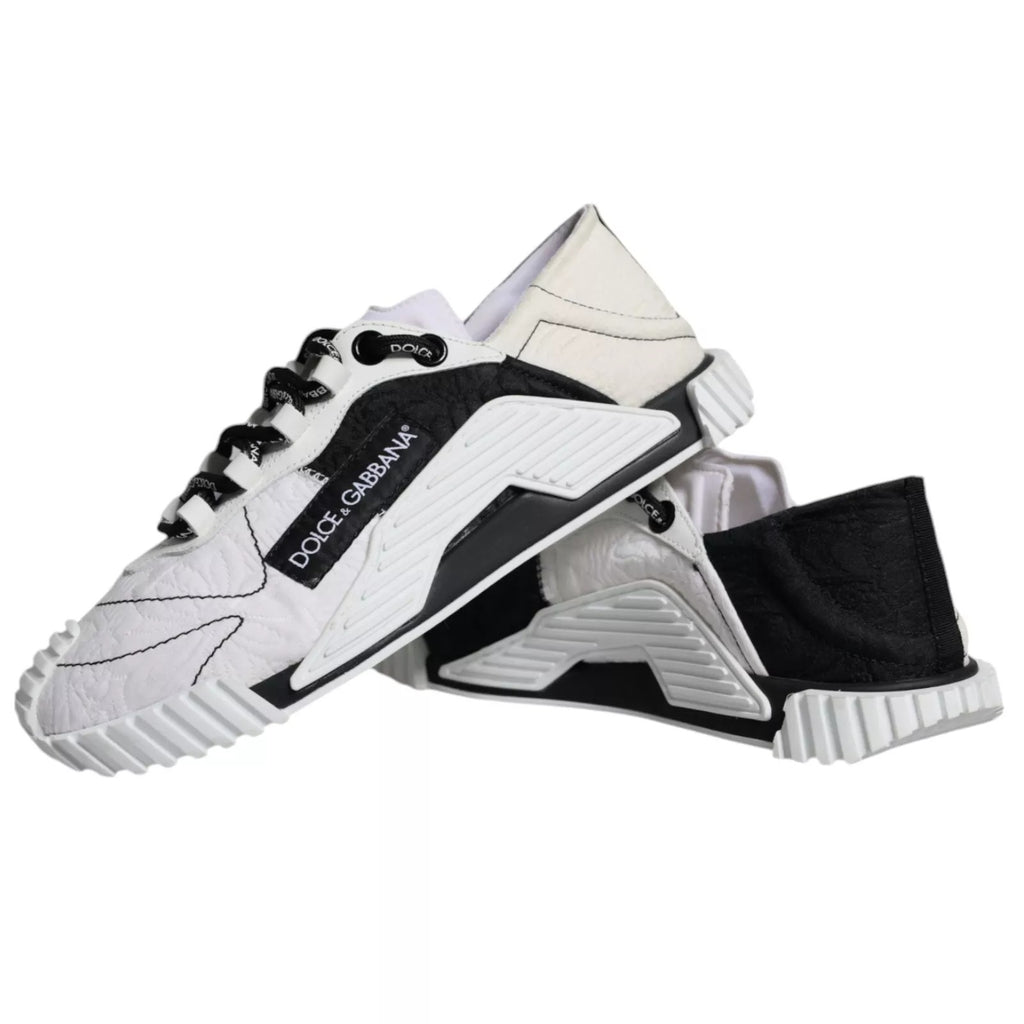 Dolce & Gabbana White Low Top Sneakers for Women additional view