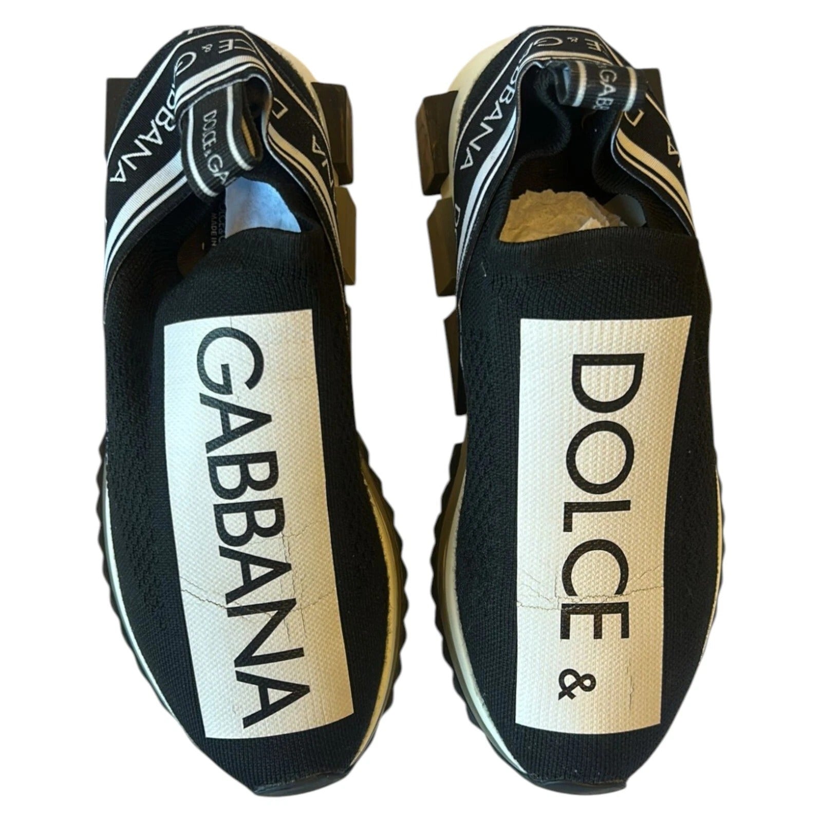 Dolce & Gabbana Black Low Top Sneakers for Men additional view