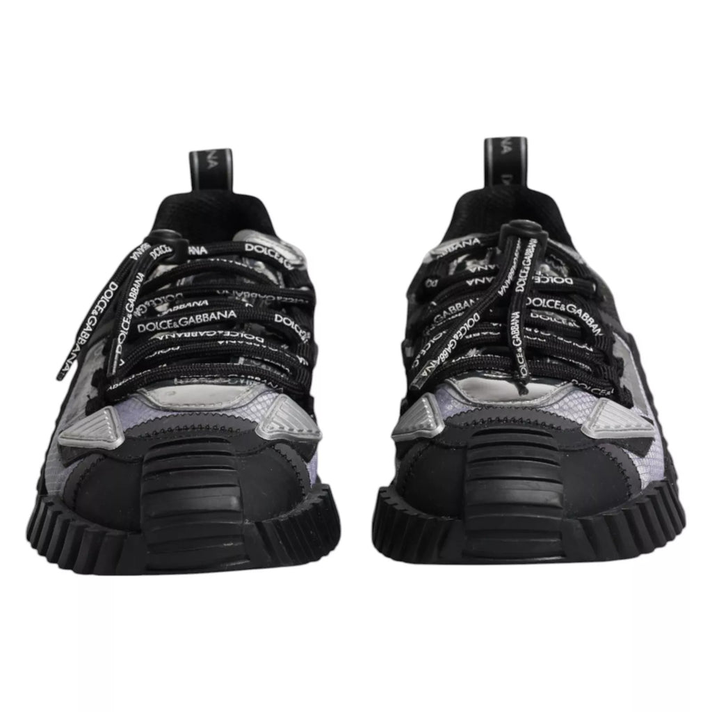 Dolce & Gabbana Multicolor Lace Up Low Top NS1 Sneakers Shoes