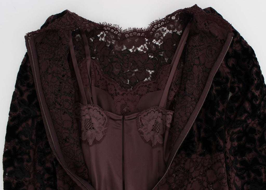 Dolce & Gabbana Black Long Dress for Women additional view